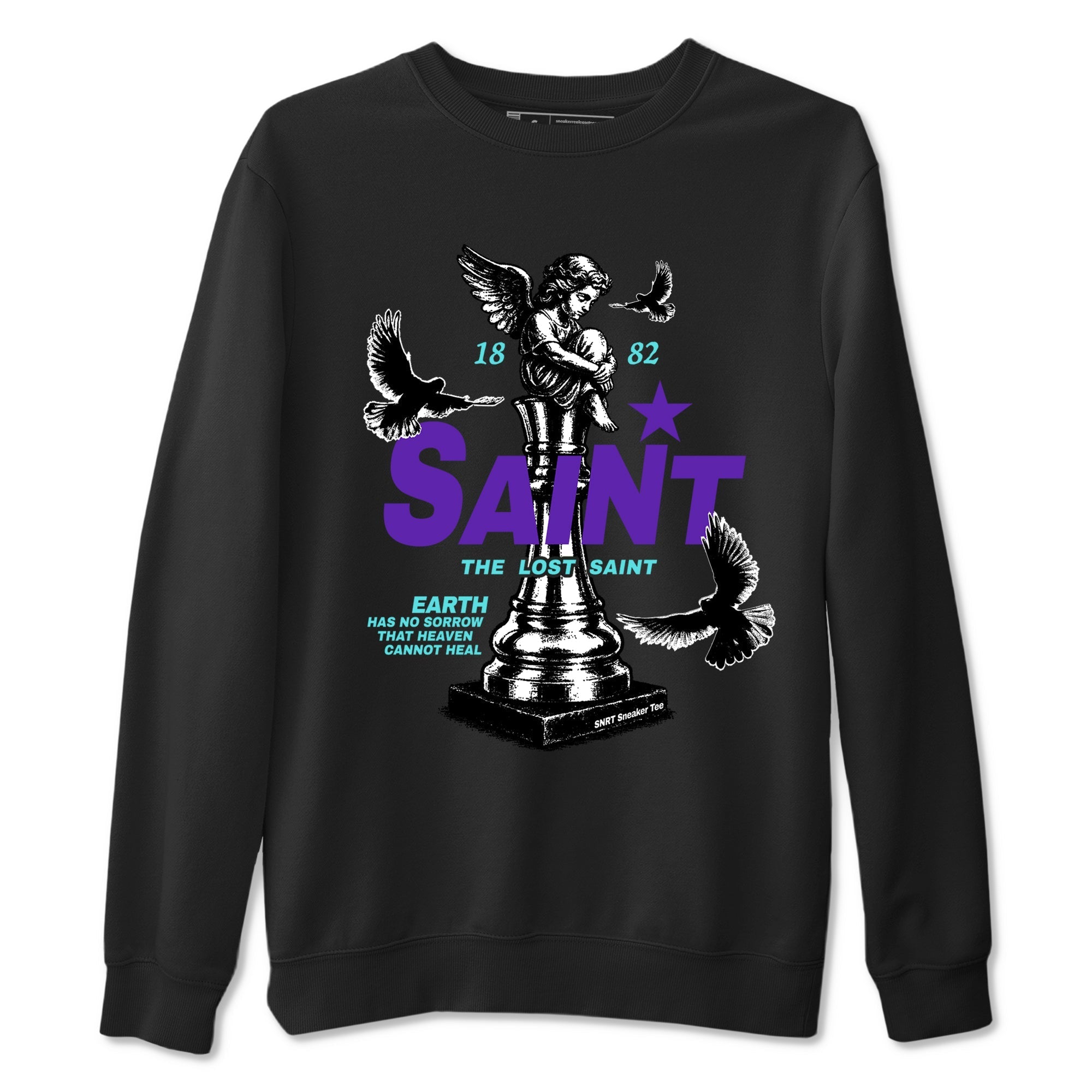 The Lost Saint snkmatch Tees - Air Jordan 5 Grape