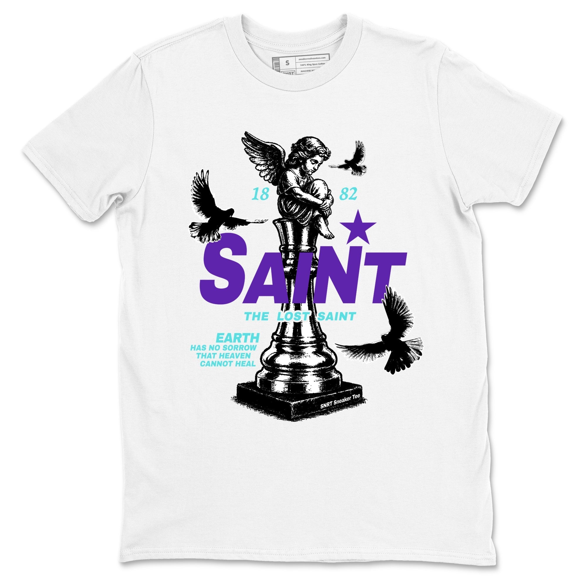 The Lost Saint snkmatch Tees - Air Jordan 5 Grape