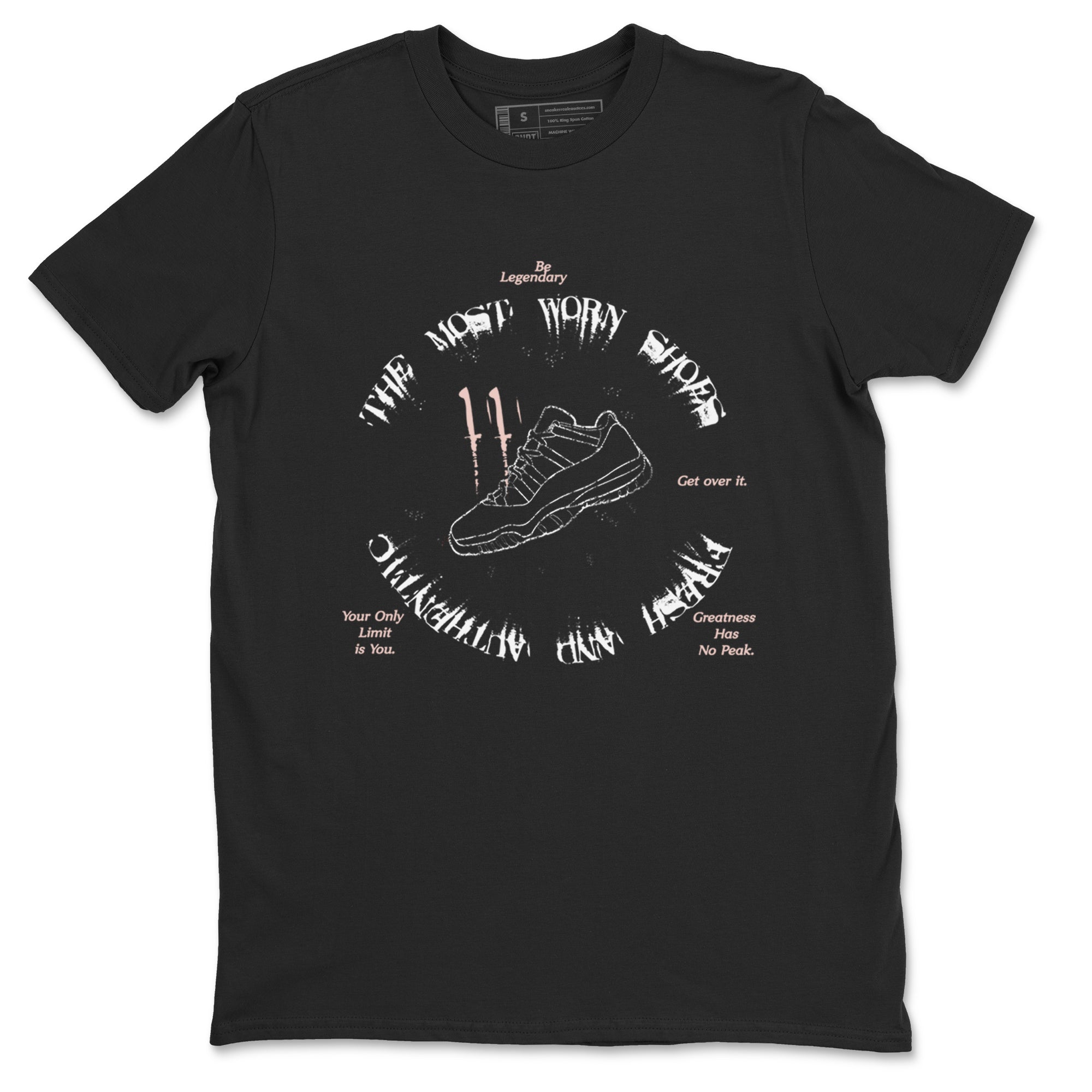 The Most Worn Shoes snkmatch Tees - Air Jordan 11 Legend Pink