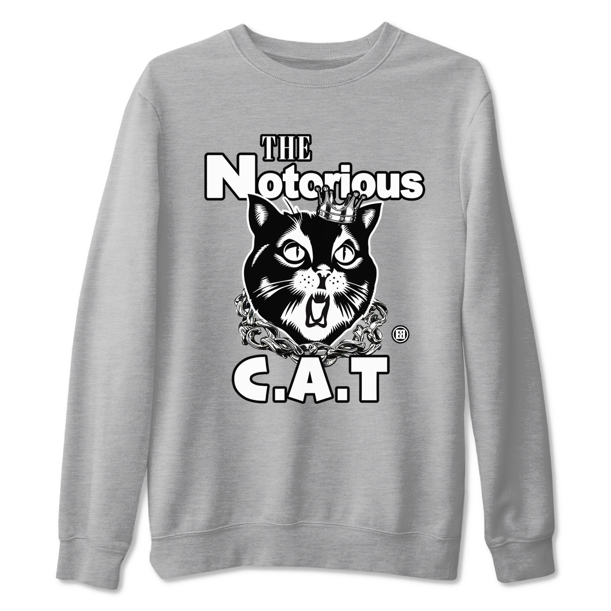 The Notorious Cat snkmatch Tees - Air Jordan 4 White Thunder