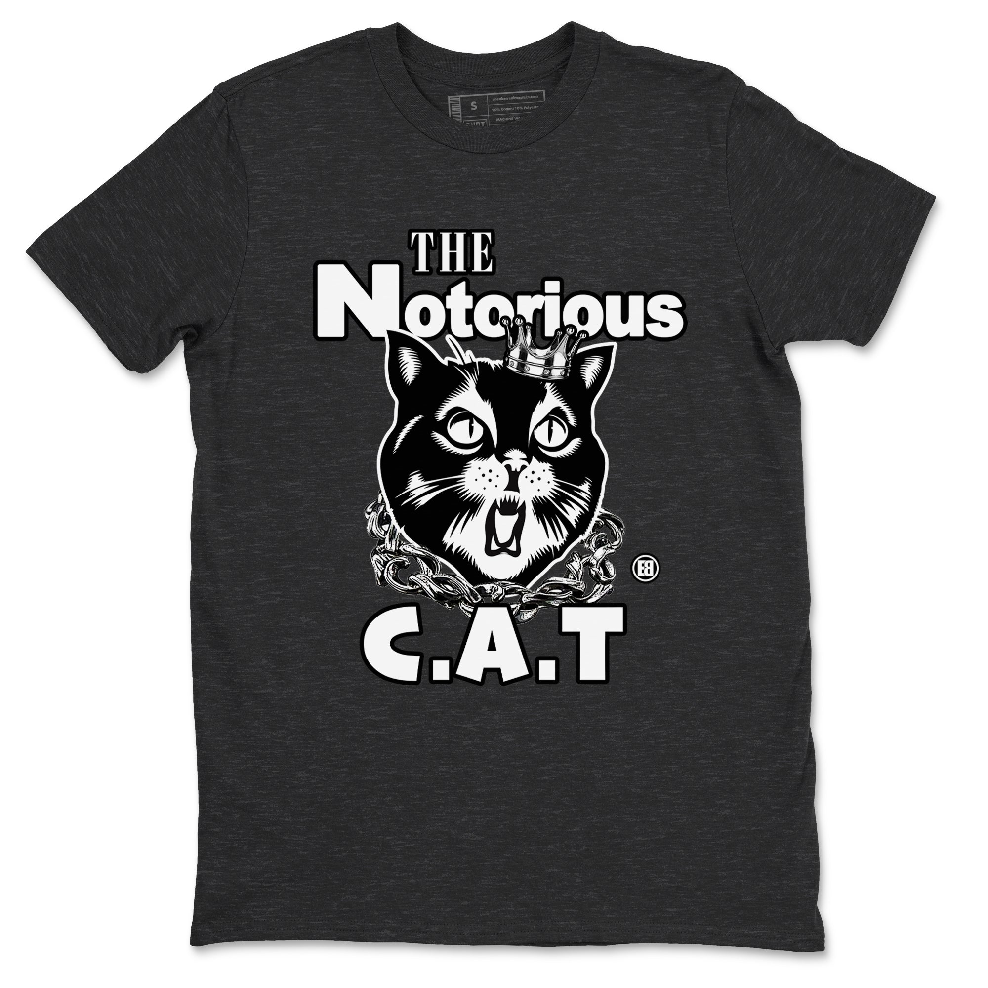 The Notorious Cat snkmatch Tees - Air Jordan 4 White Thunder