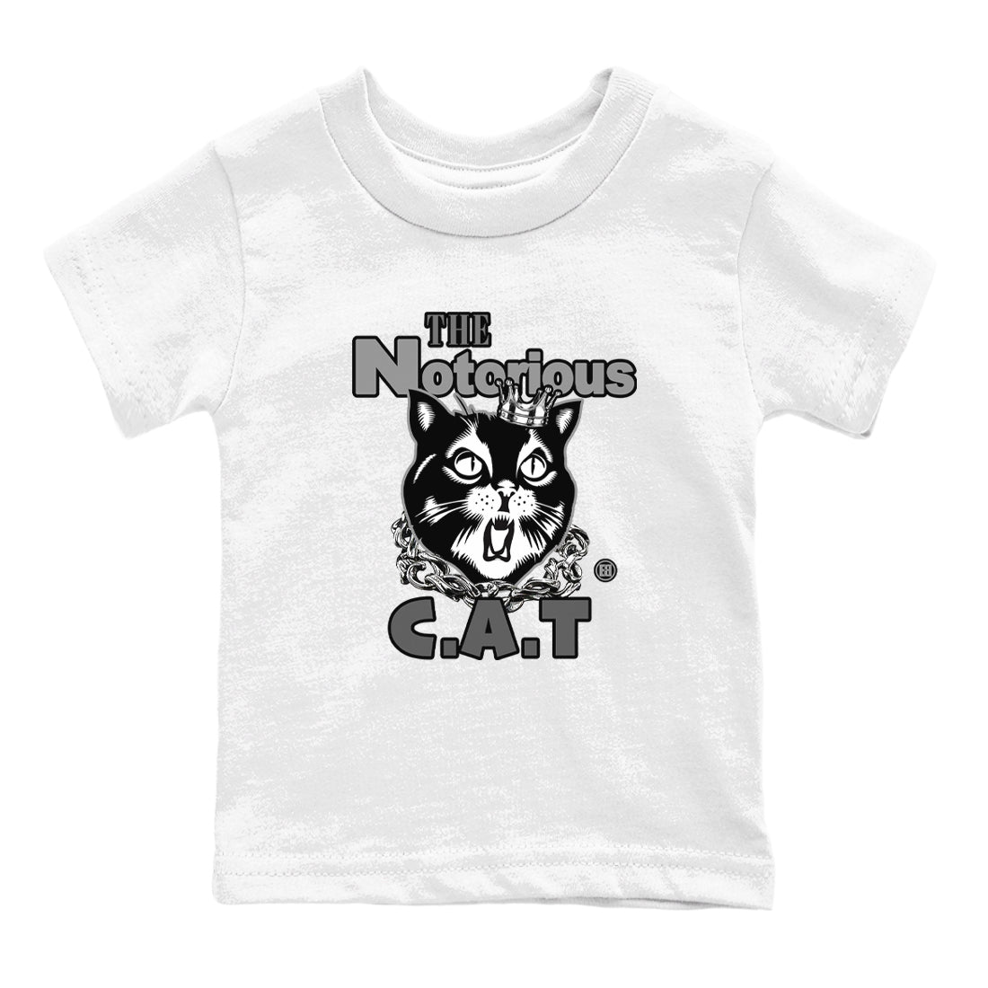 The Notorious Cat snkmatch Tees Kids - Air Jordan 5 Black Cat