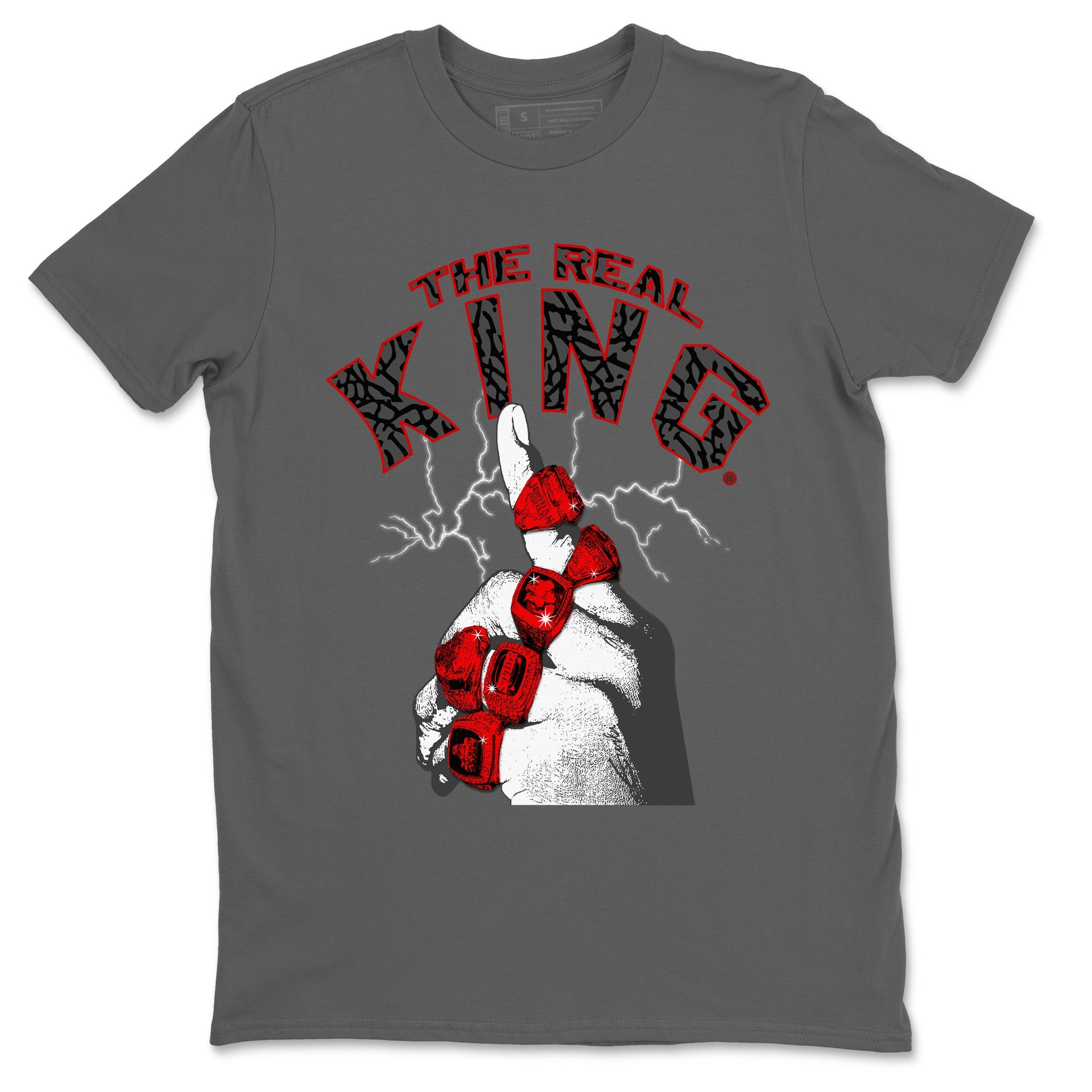 The Real King Unisex Tops - Air Jordan 3 Fire Red