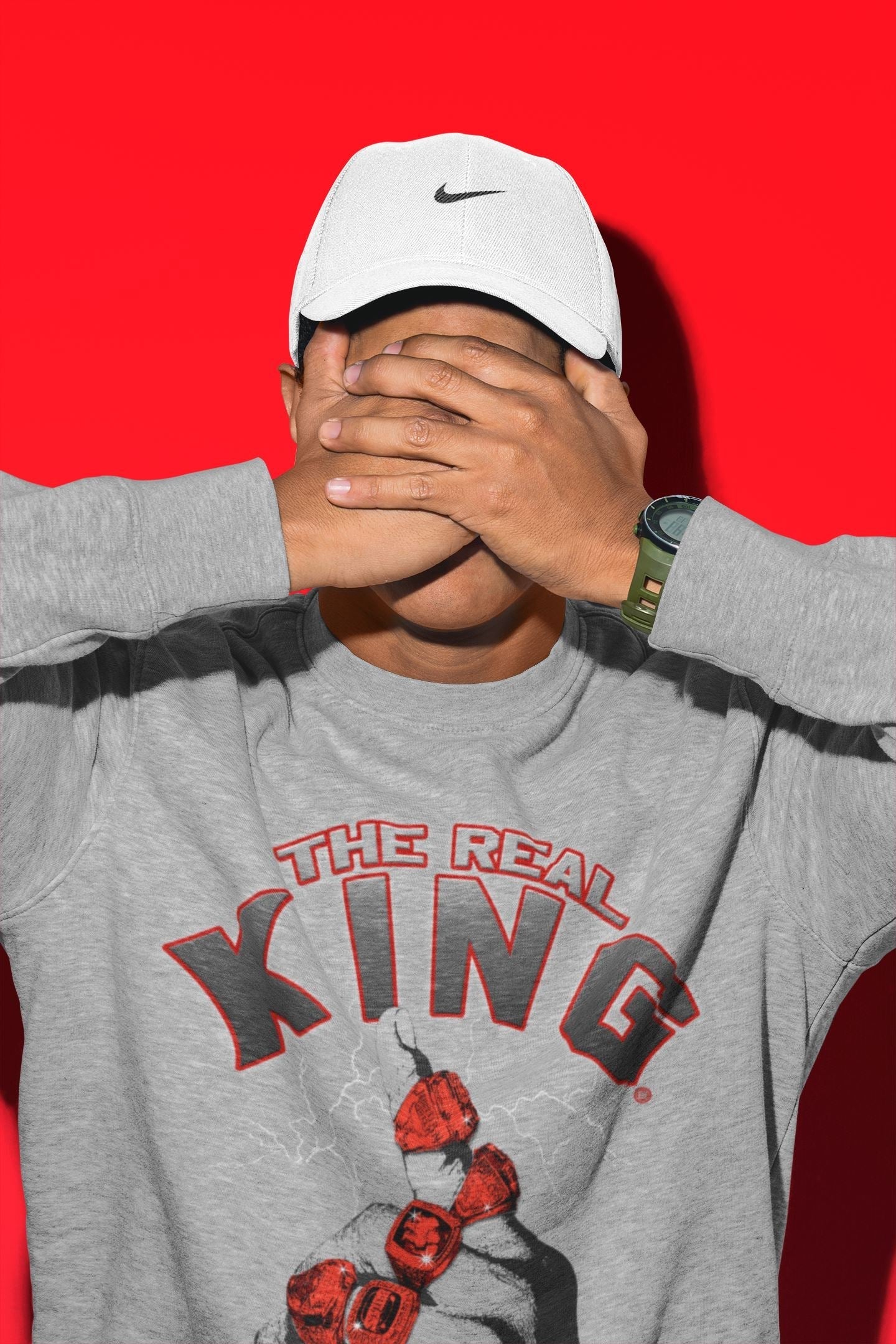 The Real King Unisex Tops - Air Jordan 4 Infrared