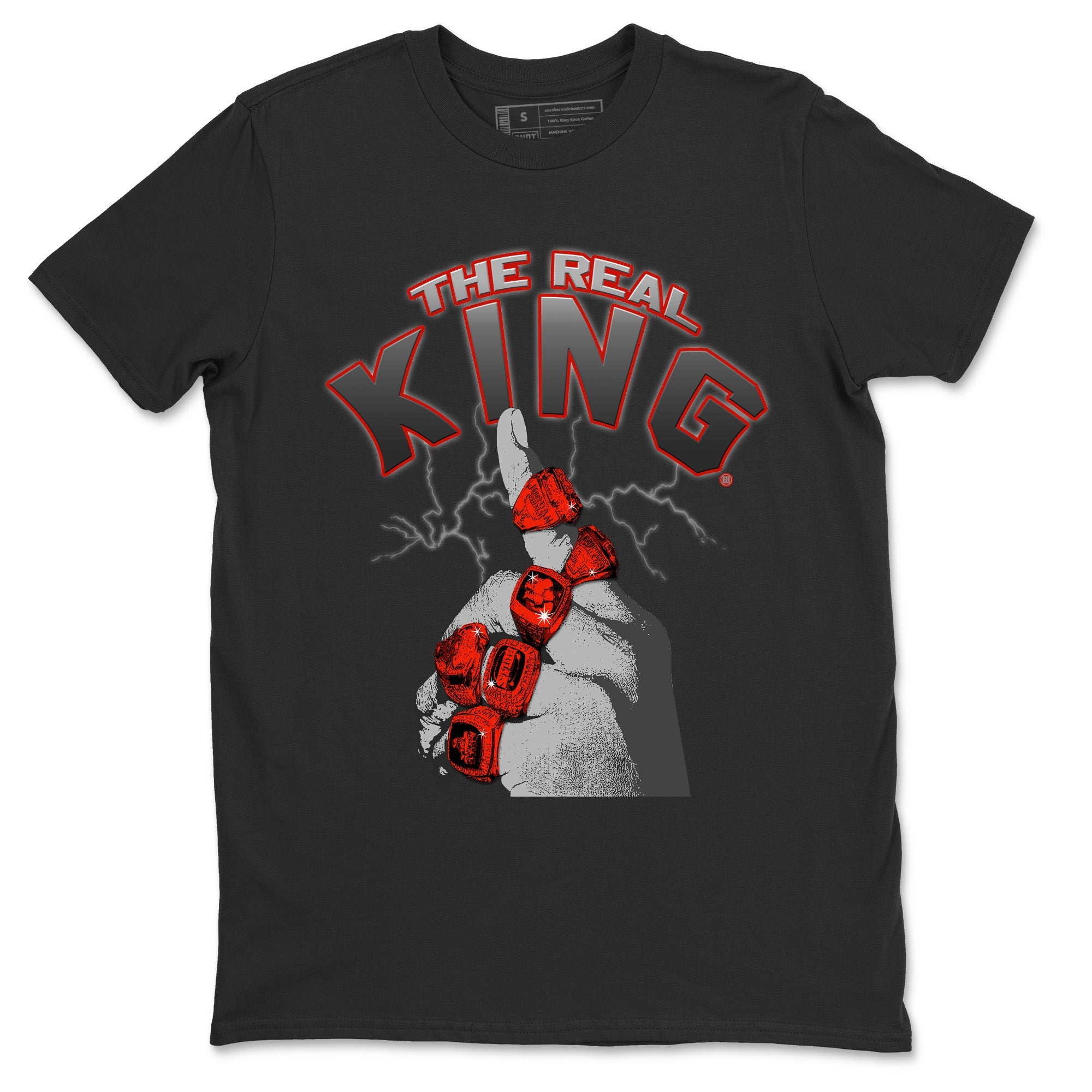 The Real King Unisex Tops - Air Jordan 4 Infrared