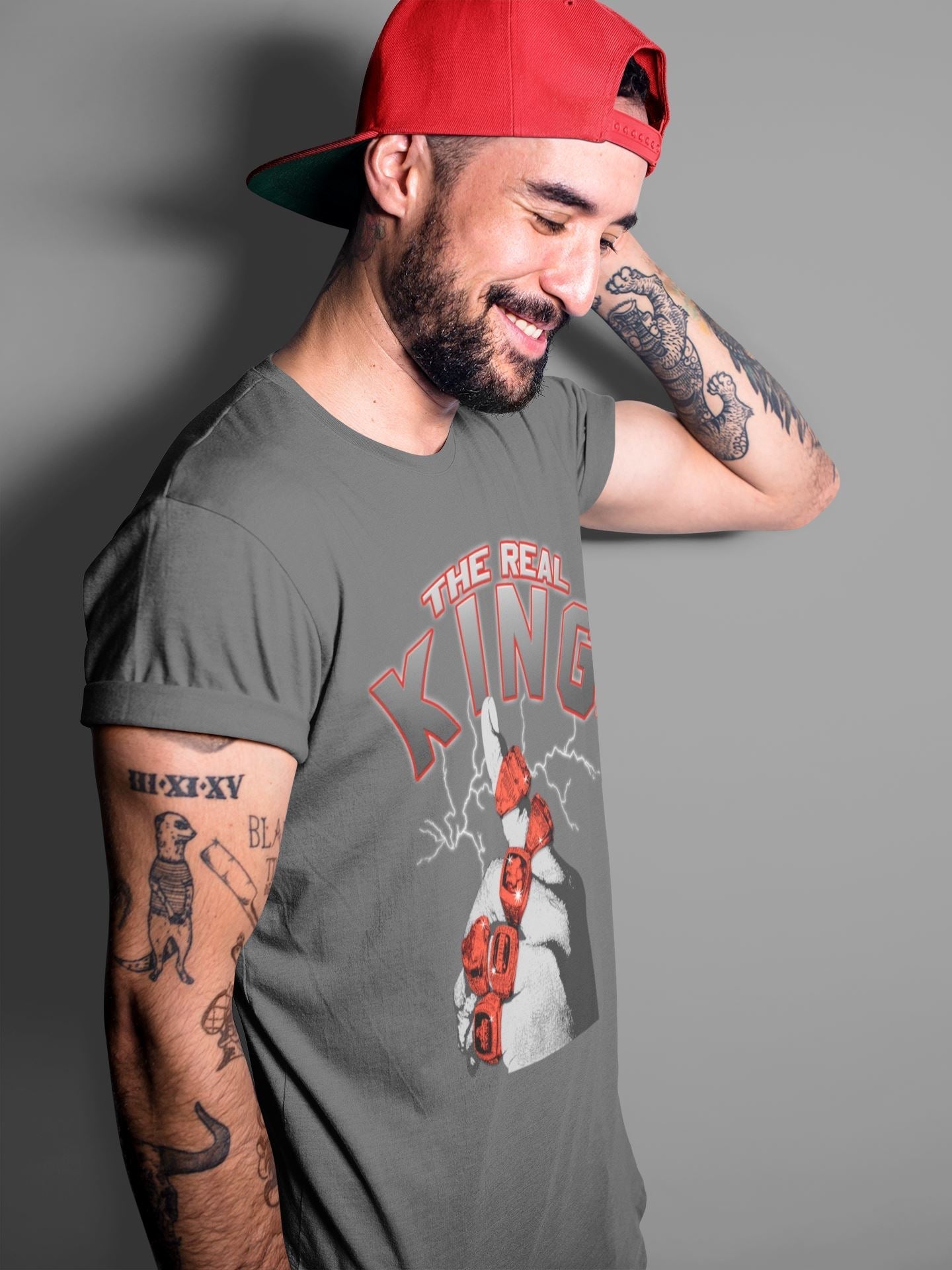 The Real King Unisex Tops - Air Jordan 4 Infrared