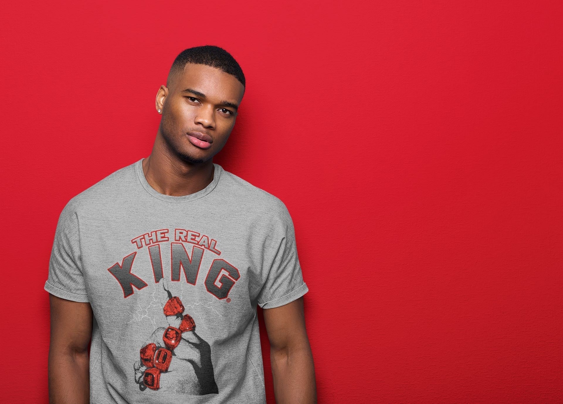 The Real King Unisex Tops - Air Jordan 4 Infrared