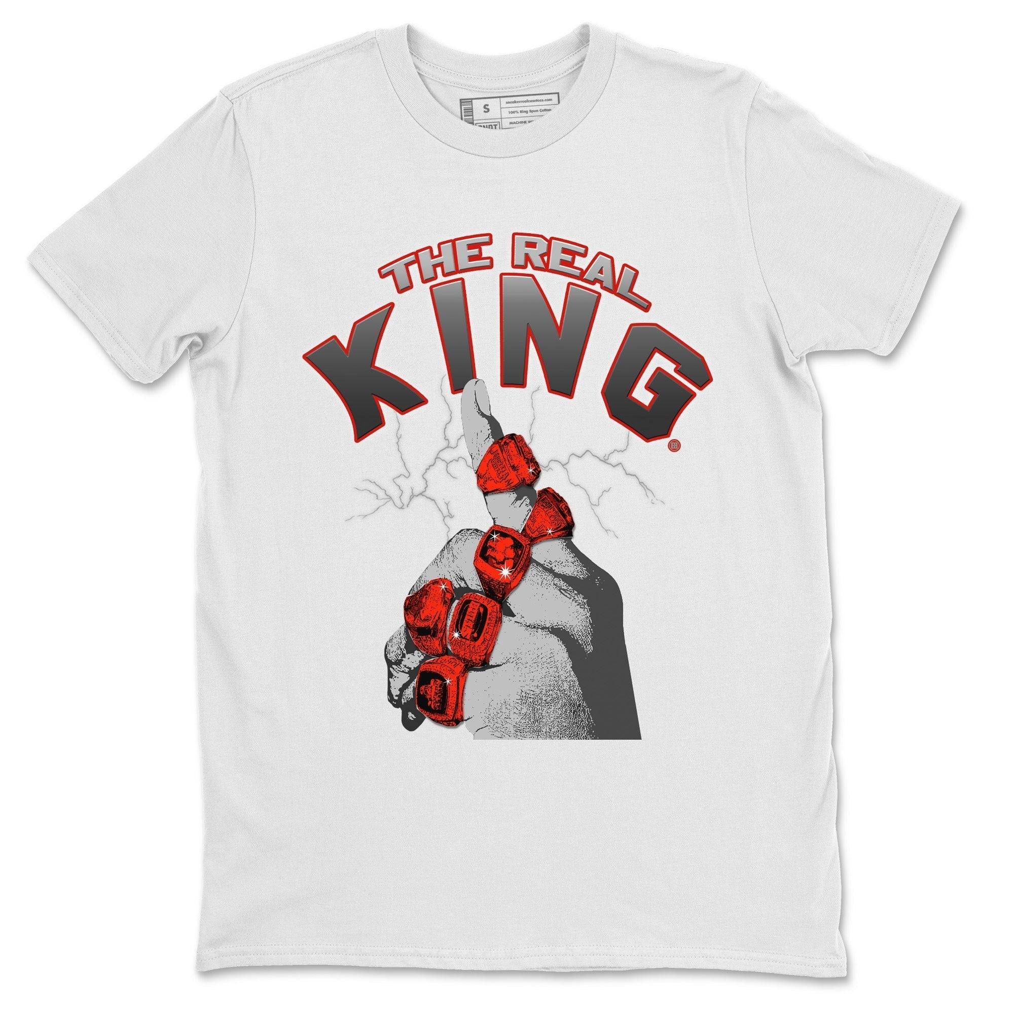 The Real King Unisex Tops - Air Jordan 4 Infrared
