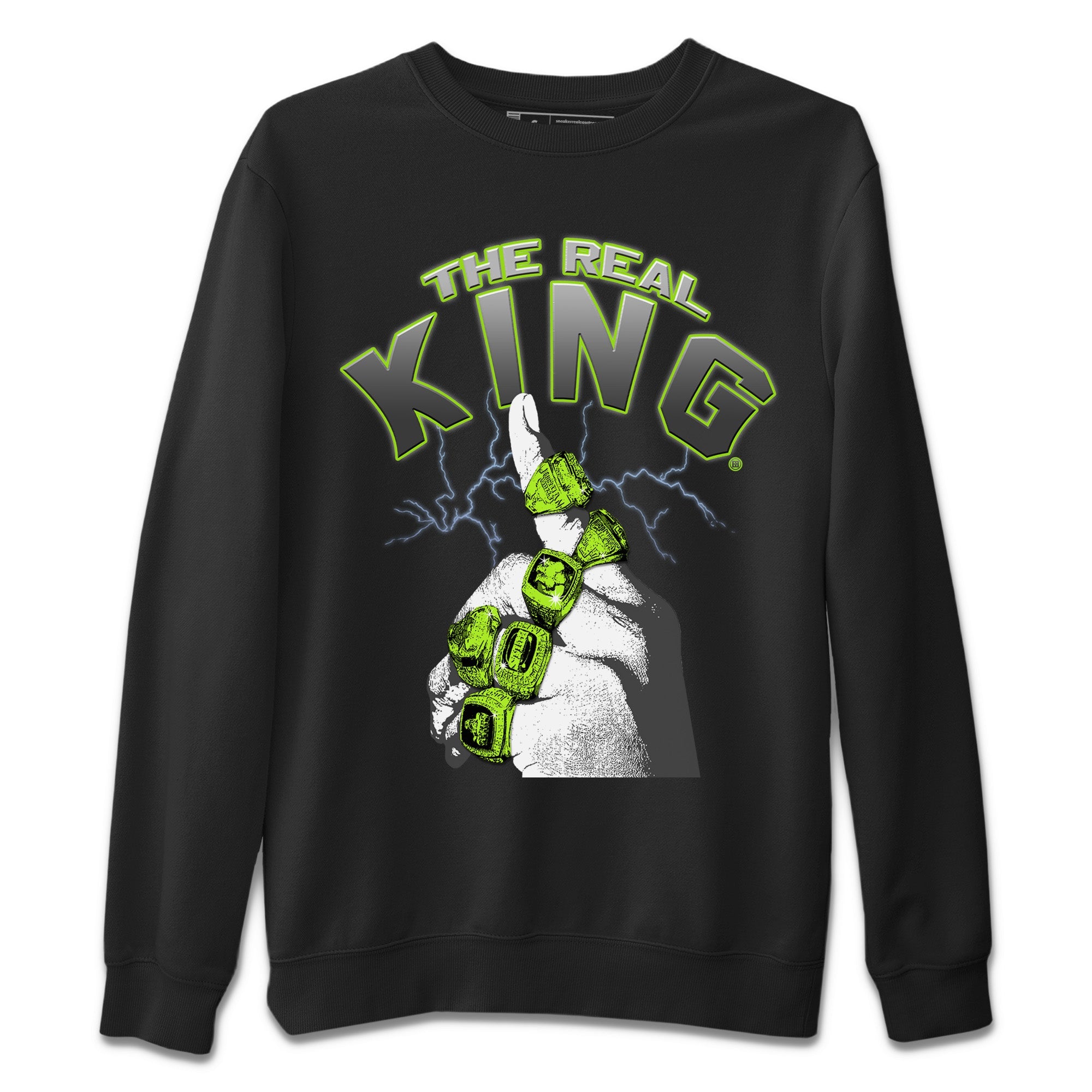 The Real King Unisex Tops - Air Jordan 5 Green Bean