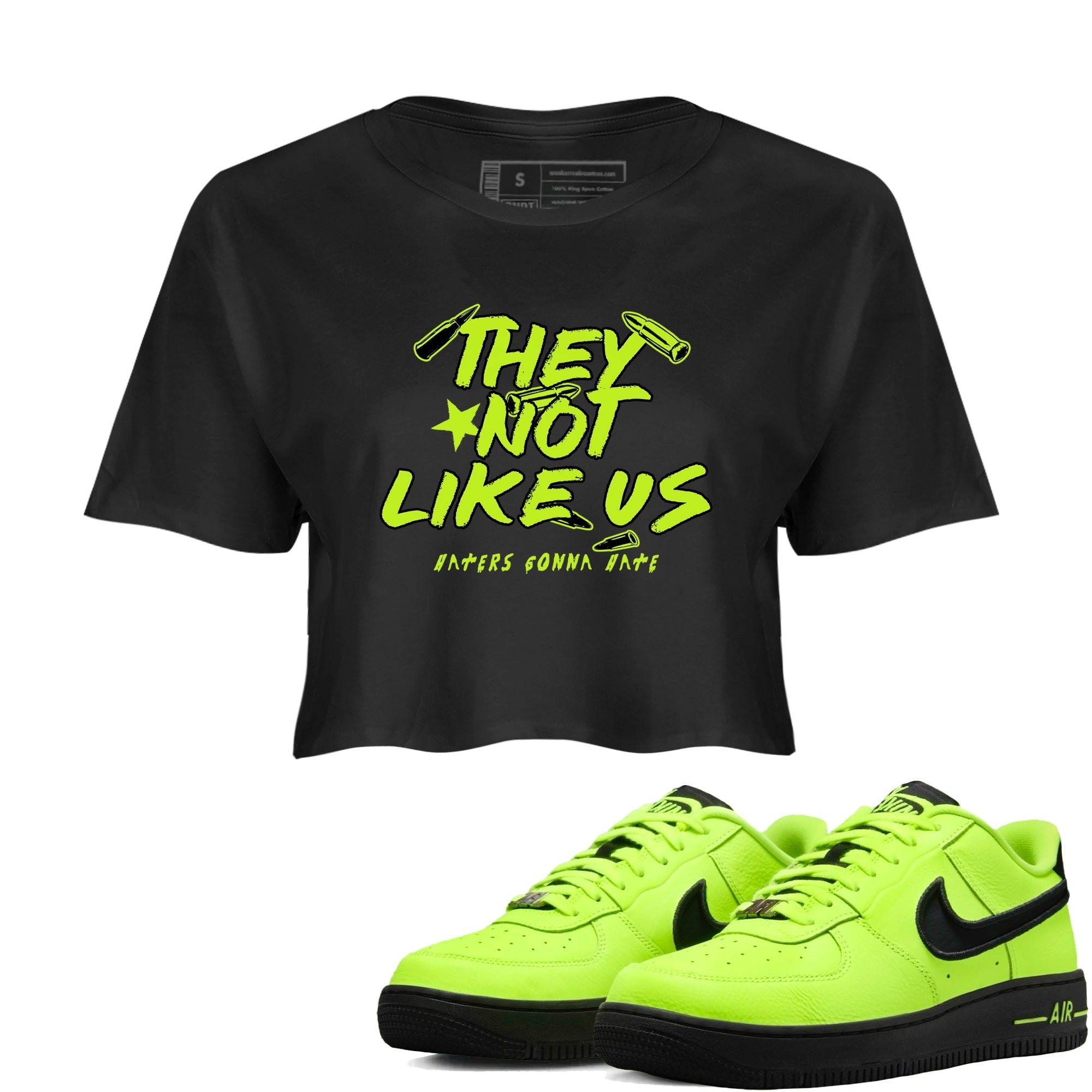 They Not Like Us snkmatch Women's Top - Air Force 1 Volt