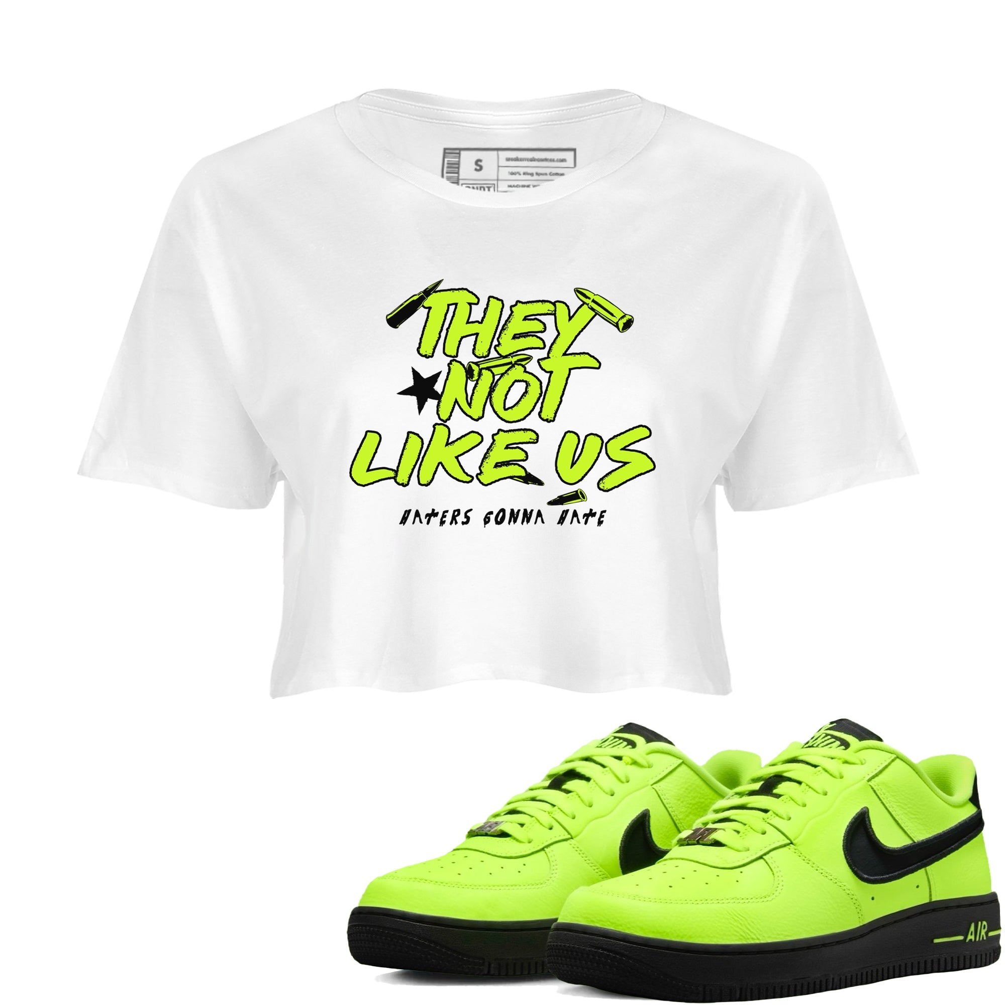 They Not Like Us snkmatch Women's Top - Air Force 1 Volt