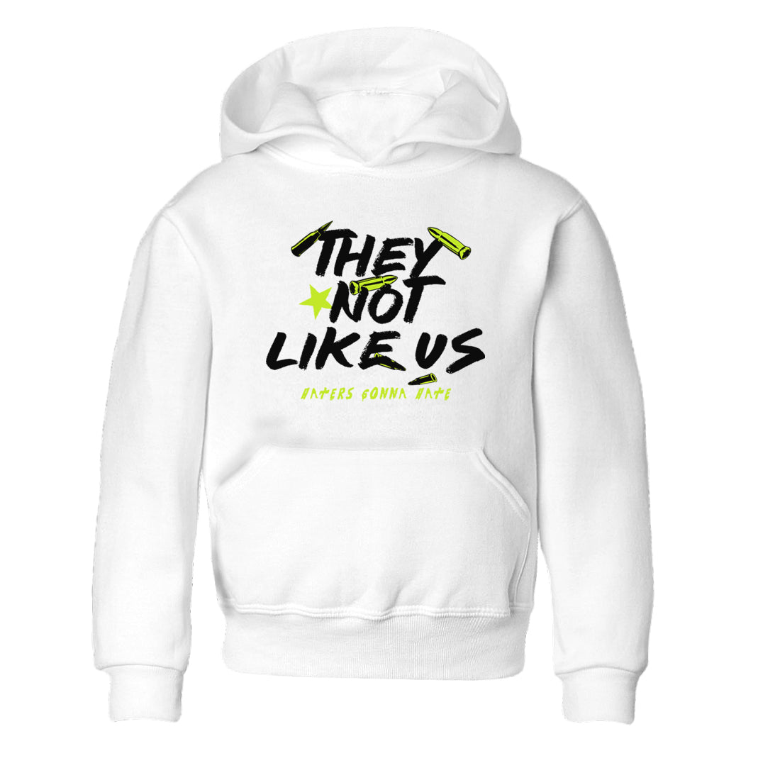 They Not Like Us snkmatch Tees Kids - Air Foamposite One Black Volt