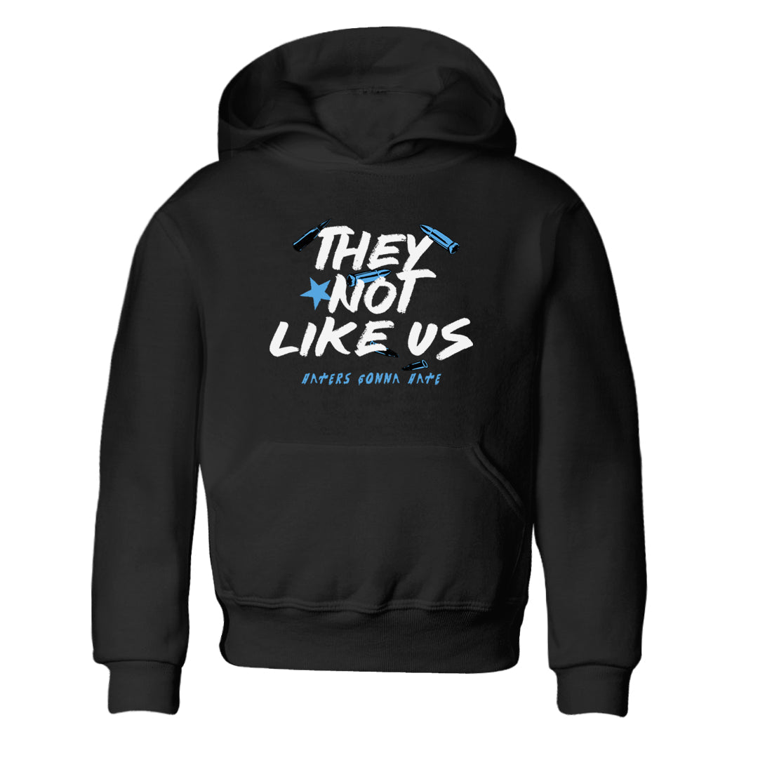 They Not Like Us snkmatch Tees Kids - Air Jordan 1 Obsidian