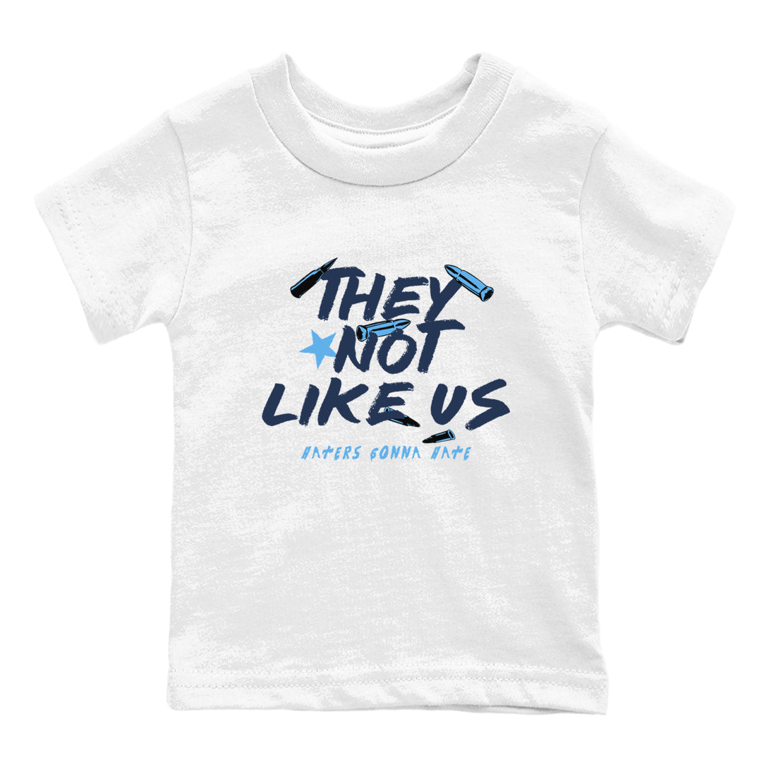 They Not Like Us snkmatch Tees Kids - Air Jordan 1 Obsidian
