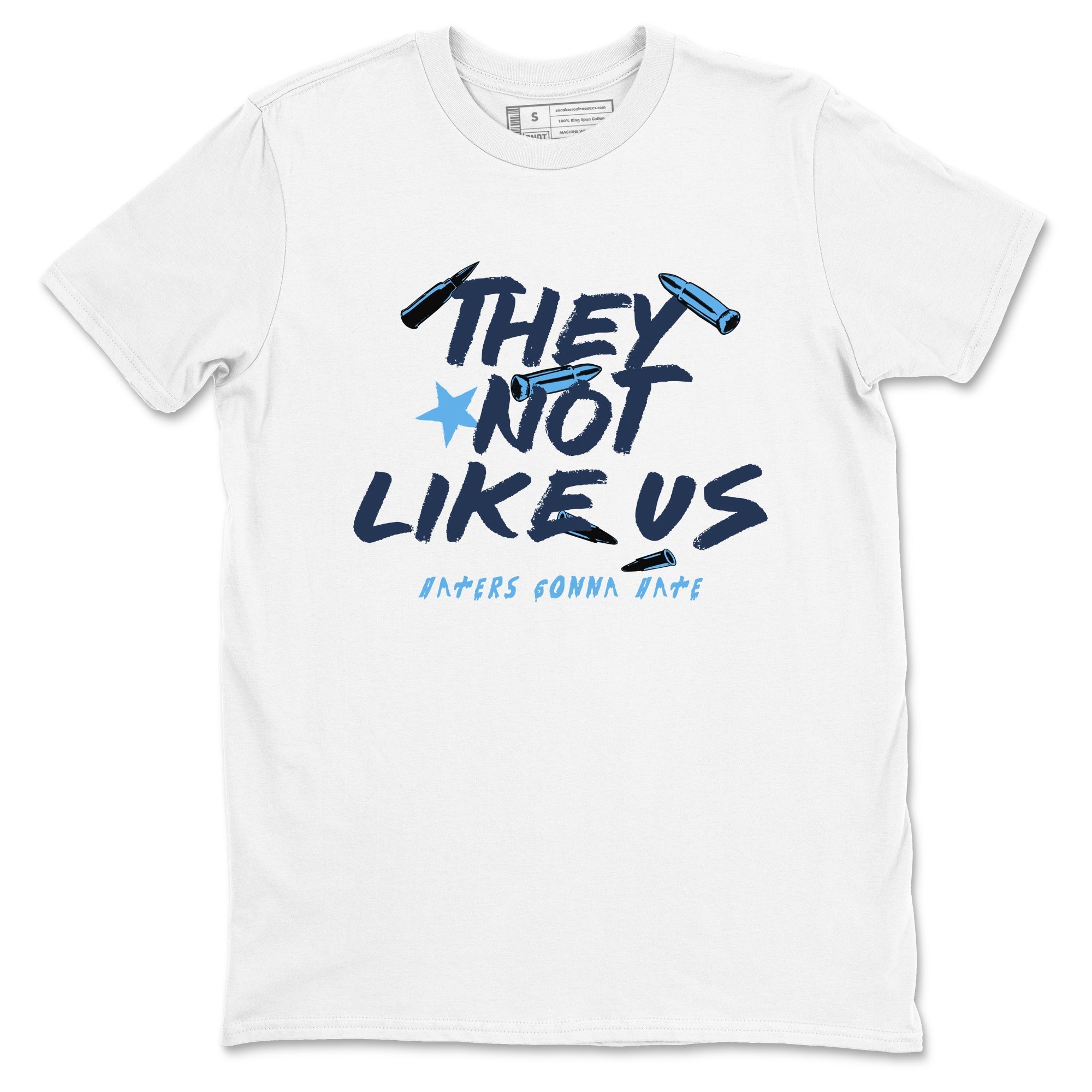 They Not Like Us snkmatch Tees - Air Jordan 1 Obsidian