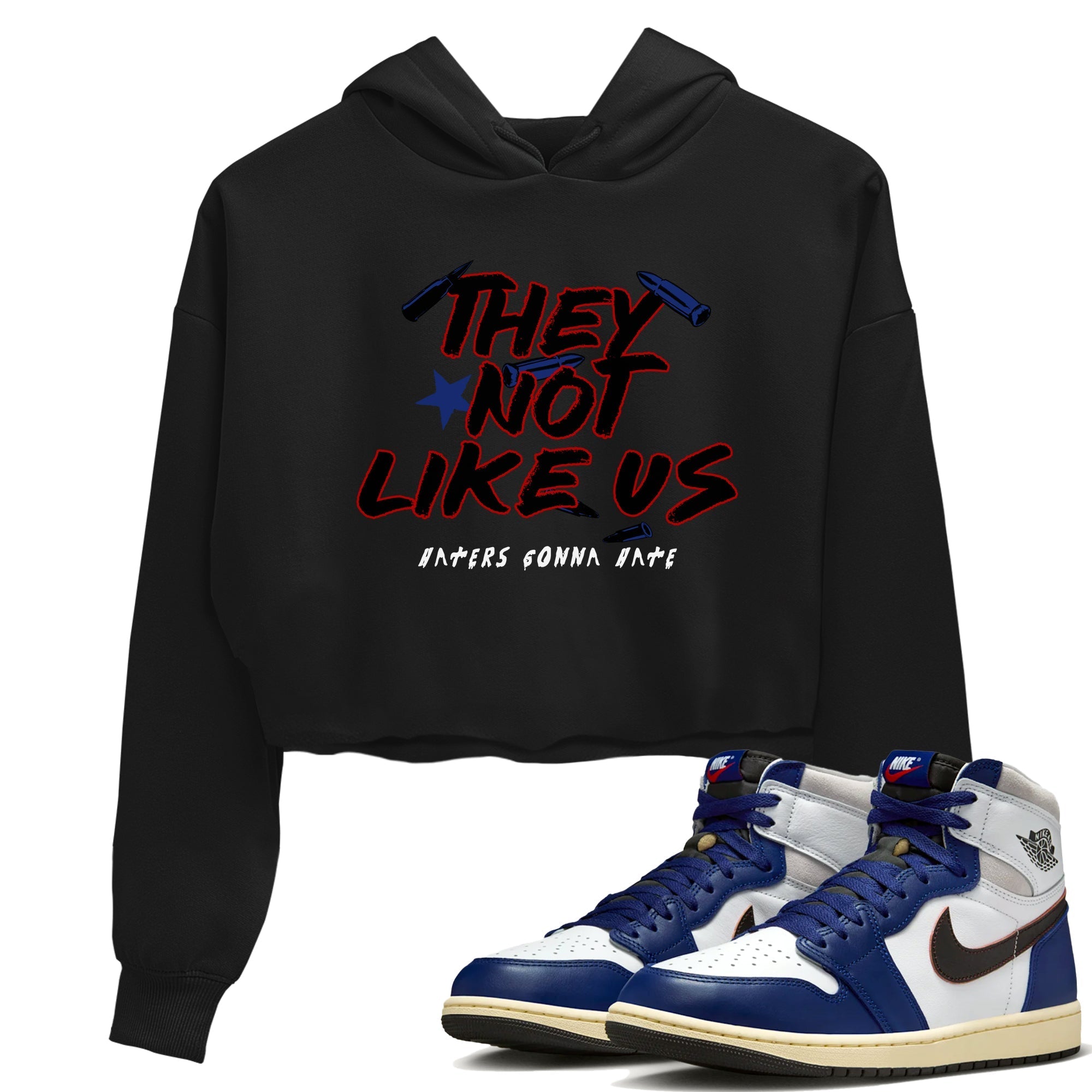 They Not Like Us snkmatch Women's Top - Air Jordan 1 Rare Air
