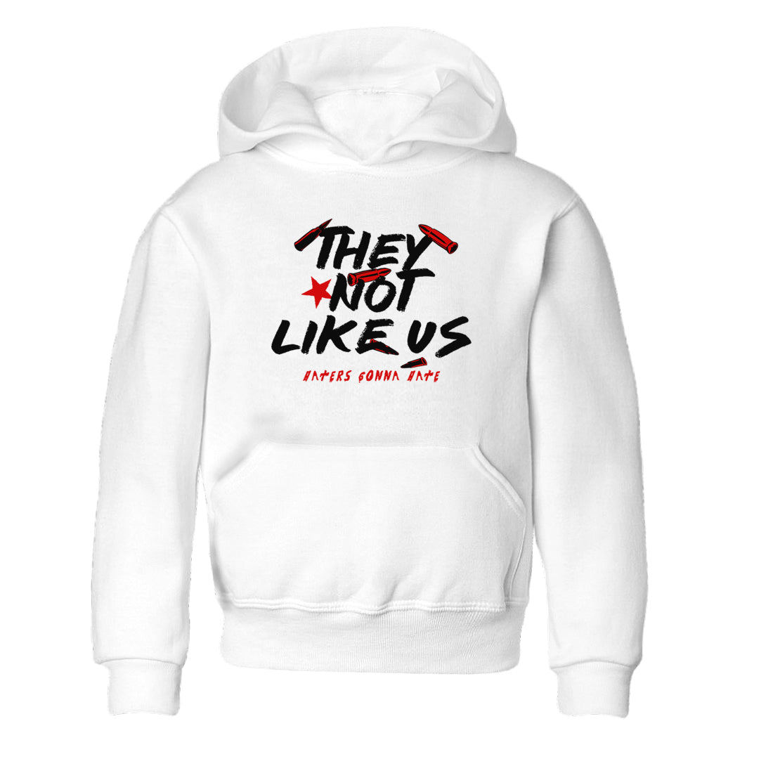They Not Like Us snkmatch Tees Kids - Air Jordan 11 Bred Velvet