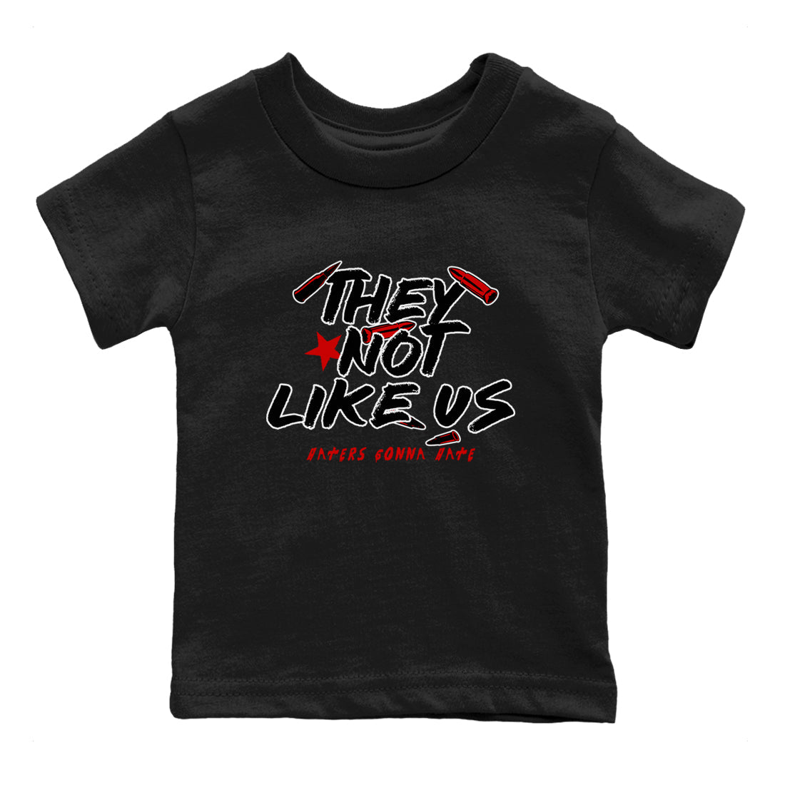 They Not Like Us snkmatch Tees Kids - Air Jordan 11 Bred Velvet