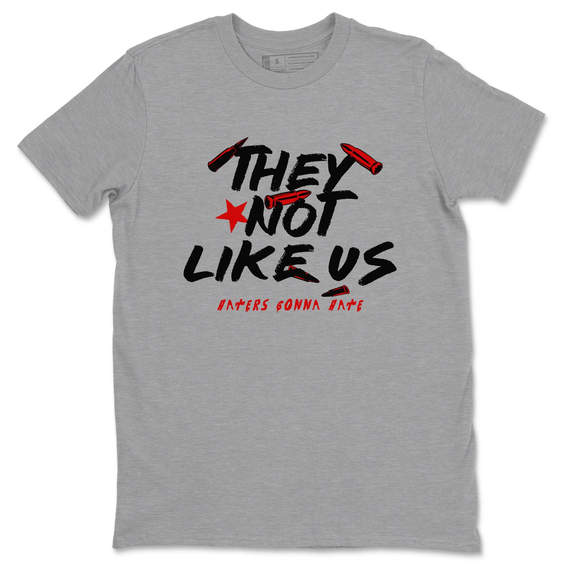 They Not Like Us snkmatch Tees - Air Jordan 11 Bred Velvet