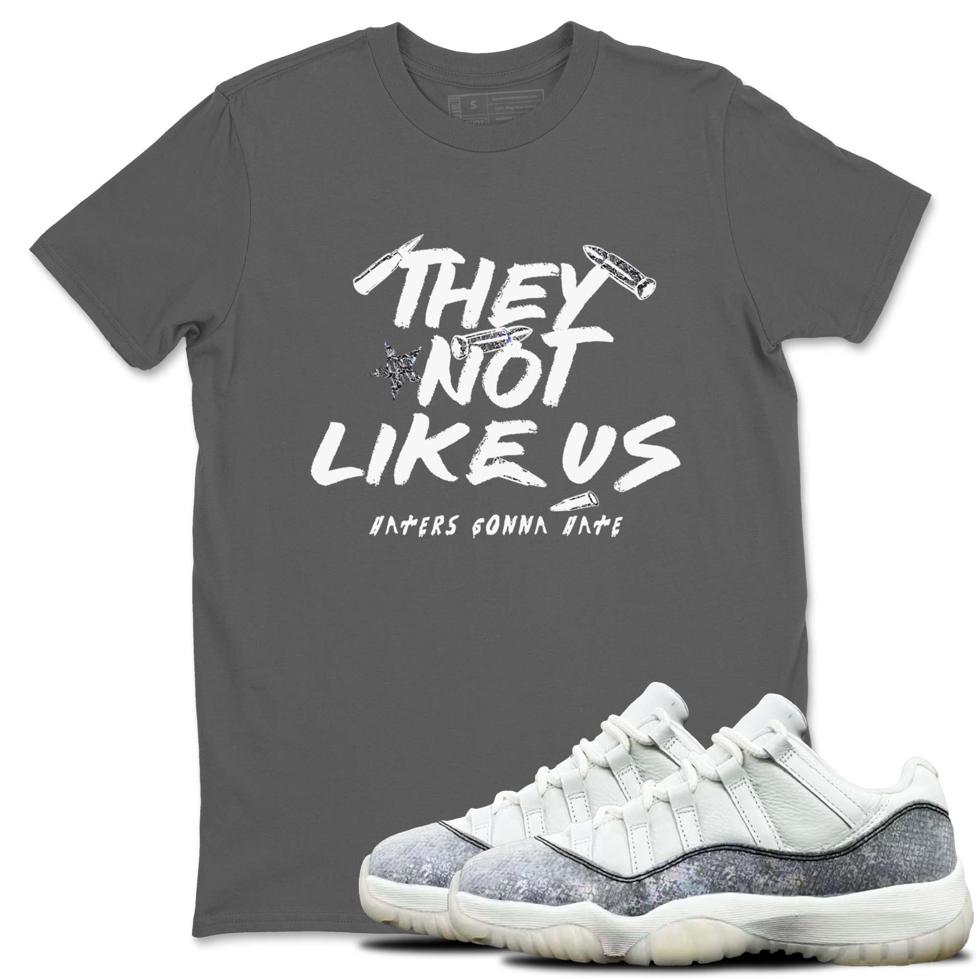 They Not Like Us snkmatch Tees - Air Jordan 11 Year Of The Snake