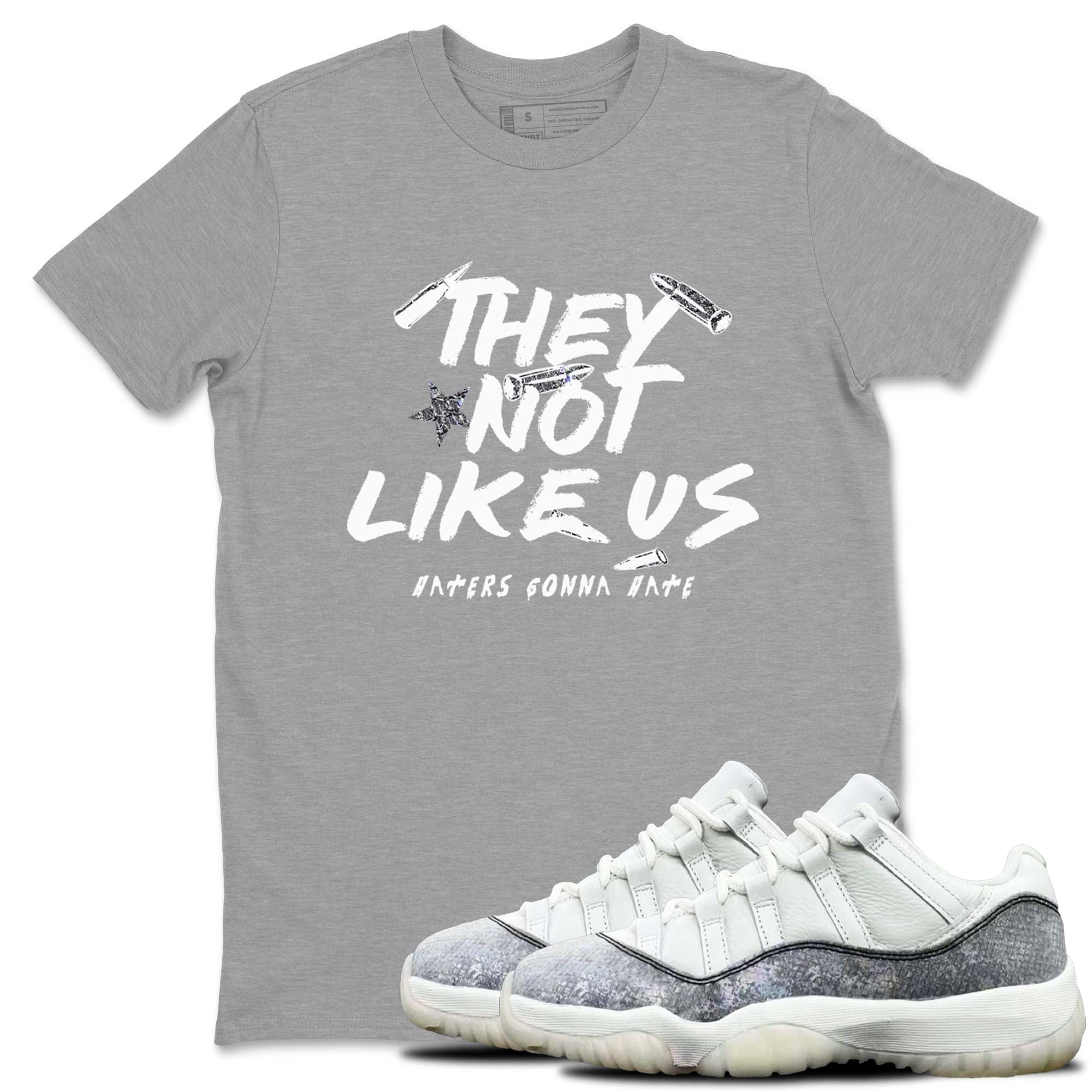They Not Like Us snkmatch Tees - Air Jordan 11 Year Of The Snake