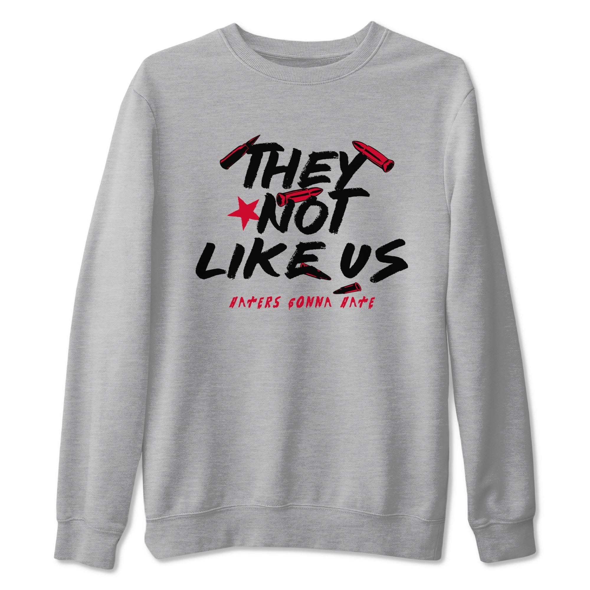 They Not Like Us snkmatch Tees - Air Jordan 12 Flu Game