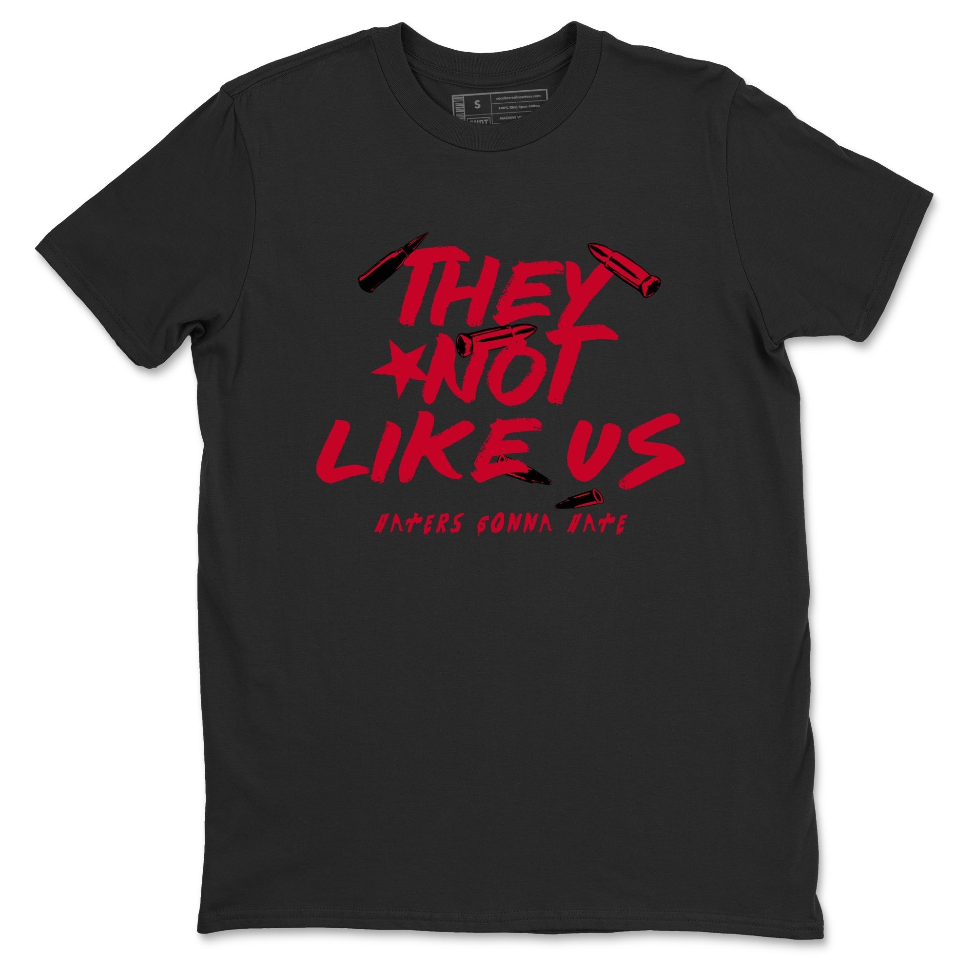 They Not Like Us snkmatch Tees - Air Jordan 12 Flu Game