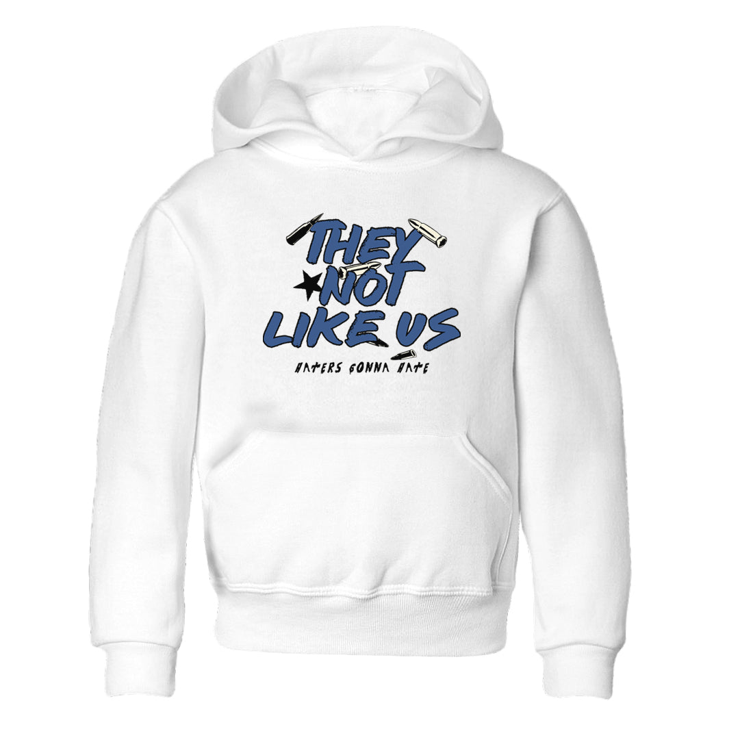 They Not Like Us snkmatch Tees Kids - Air Jordan 3 A Ma Maniere x Diffused Blue