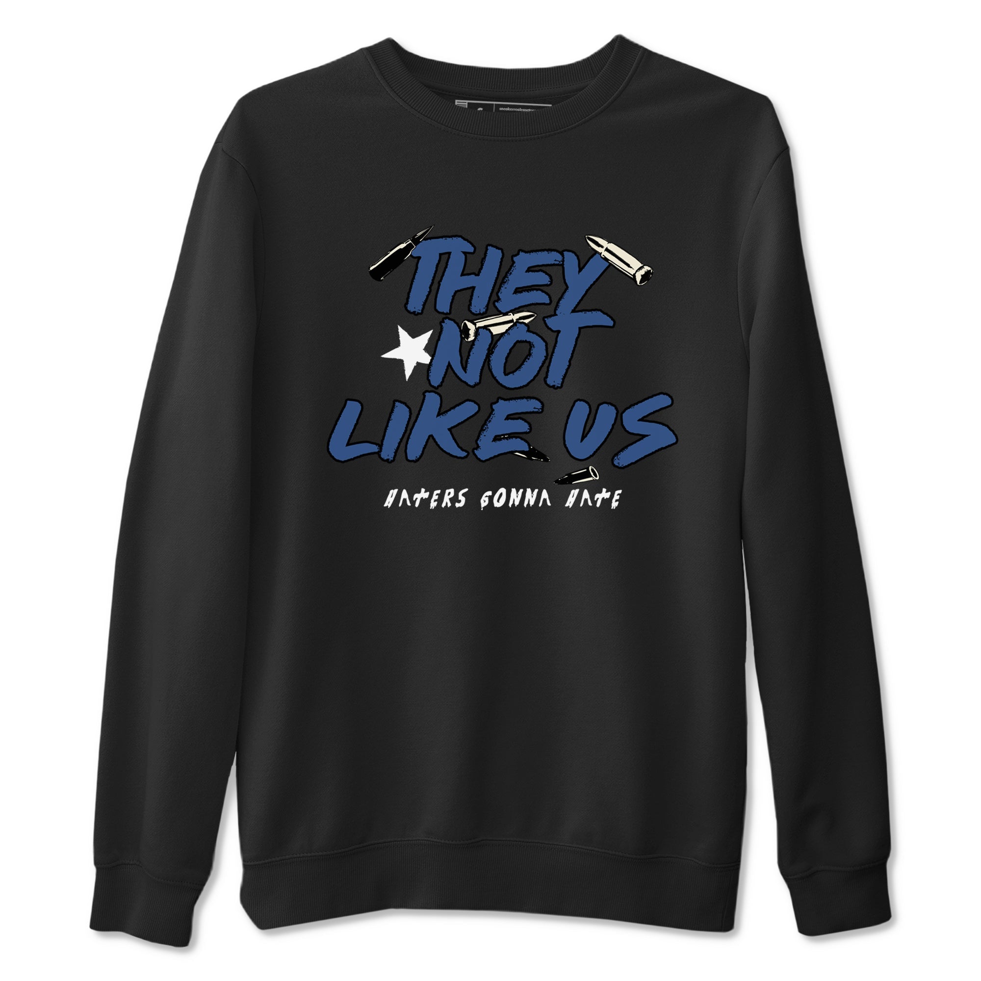 They Not Like Us snkmatch Tees - Air Jordan 3 A Ma Maniere x Diffused Blue