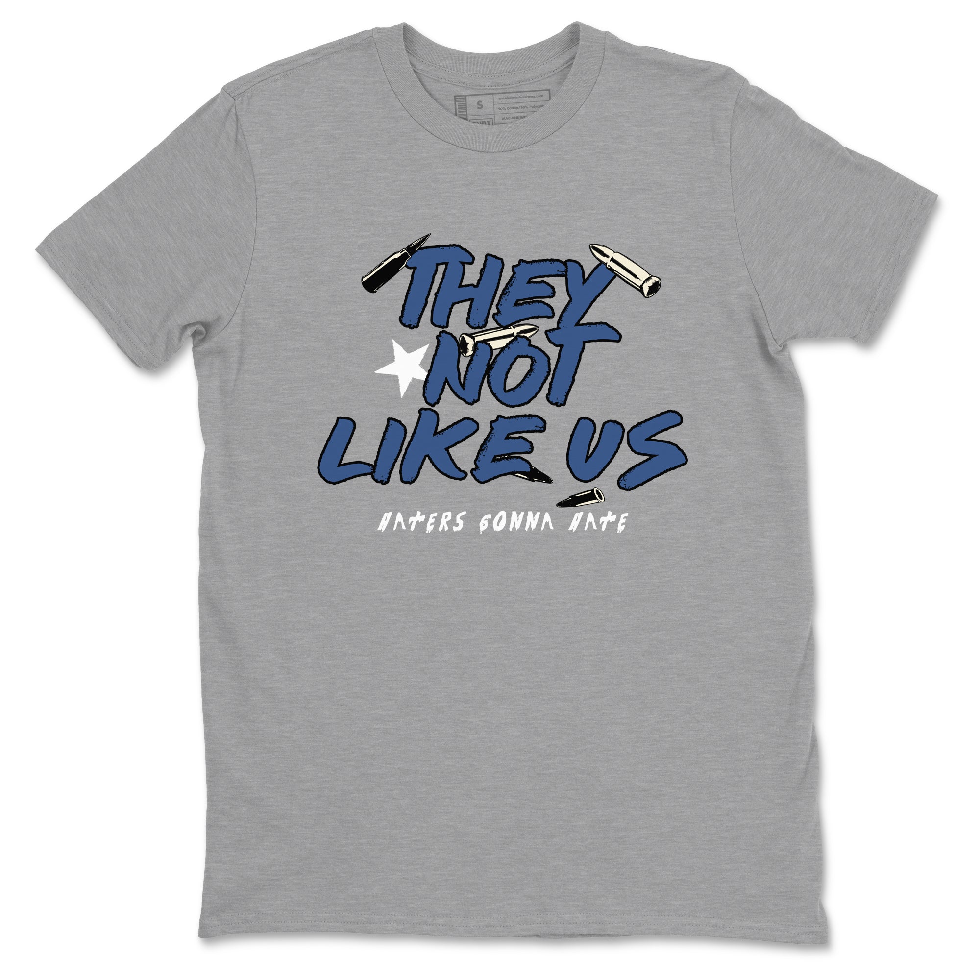 They Not Like Us snkmatch Tees - Air Jordan 3 A Ma Maniere x Diffused Blue