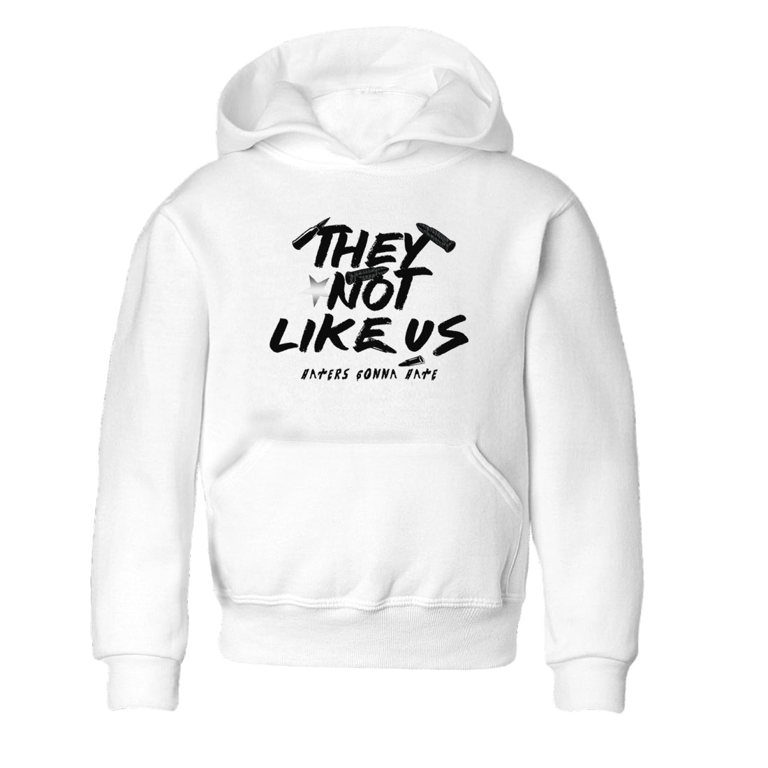 They Not Like Us snkmatch Tees Kids - Air Jordan 3 Black Cat
