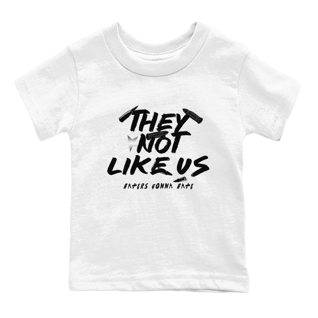 They Not Like Us snkmatch Tees Kids - Air Jordan 3 Black Cat