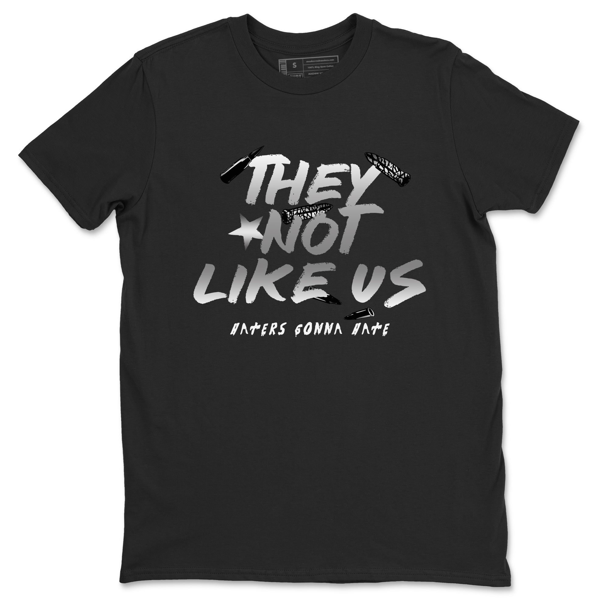 They Not Like Us snkmatch Tees - Air Jordan 3 Black Cat