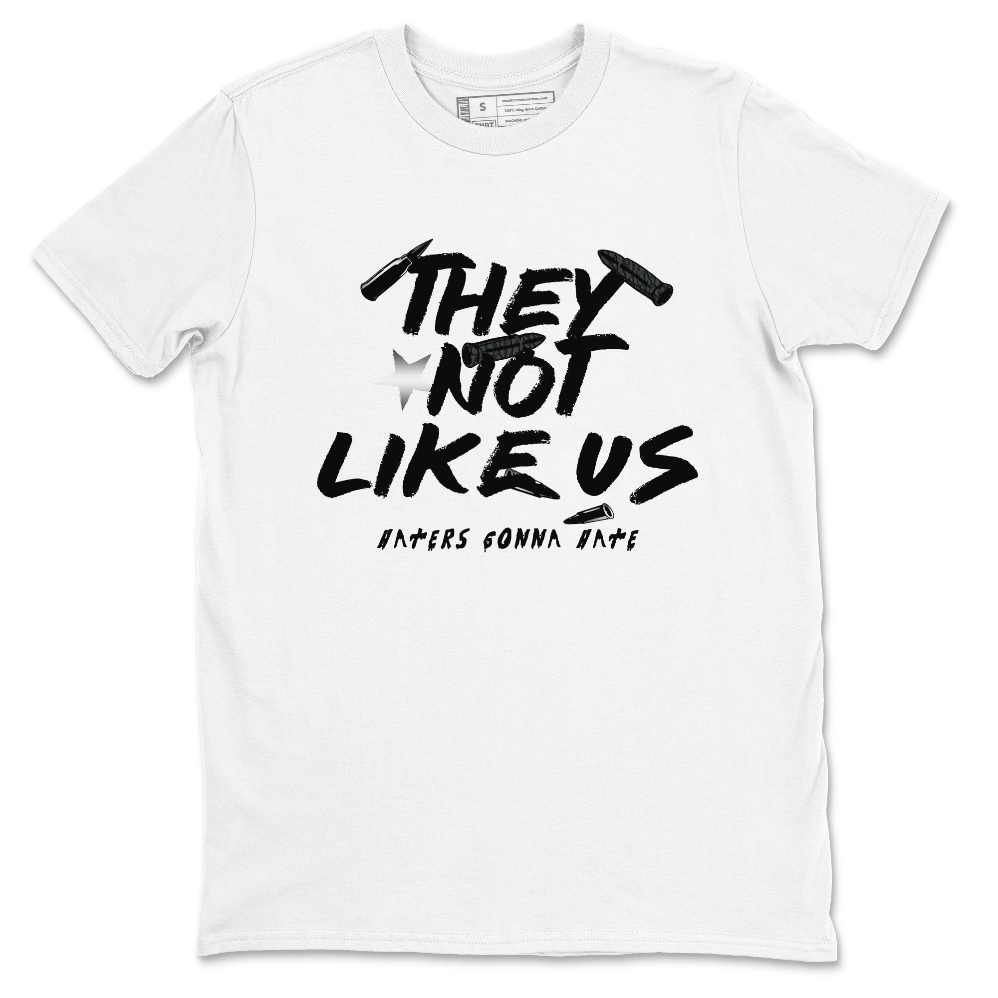 They Not Like Us snkmatch Tees - Air Jordan 3 Black Cat