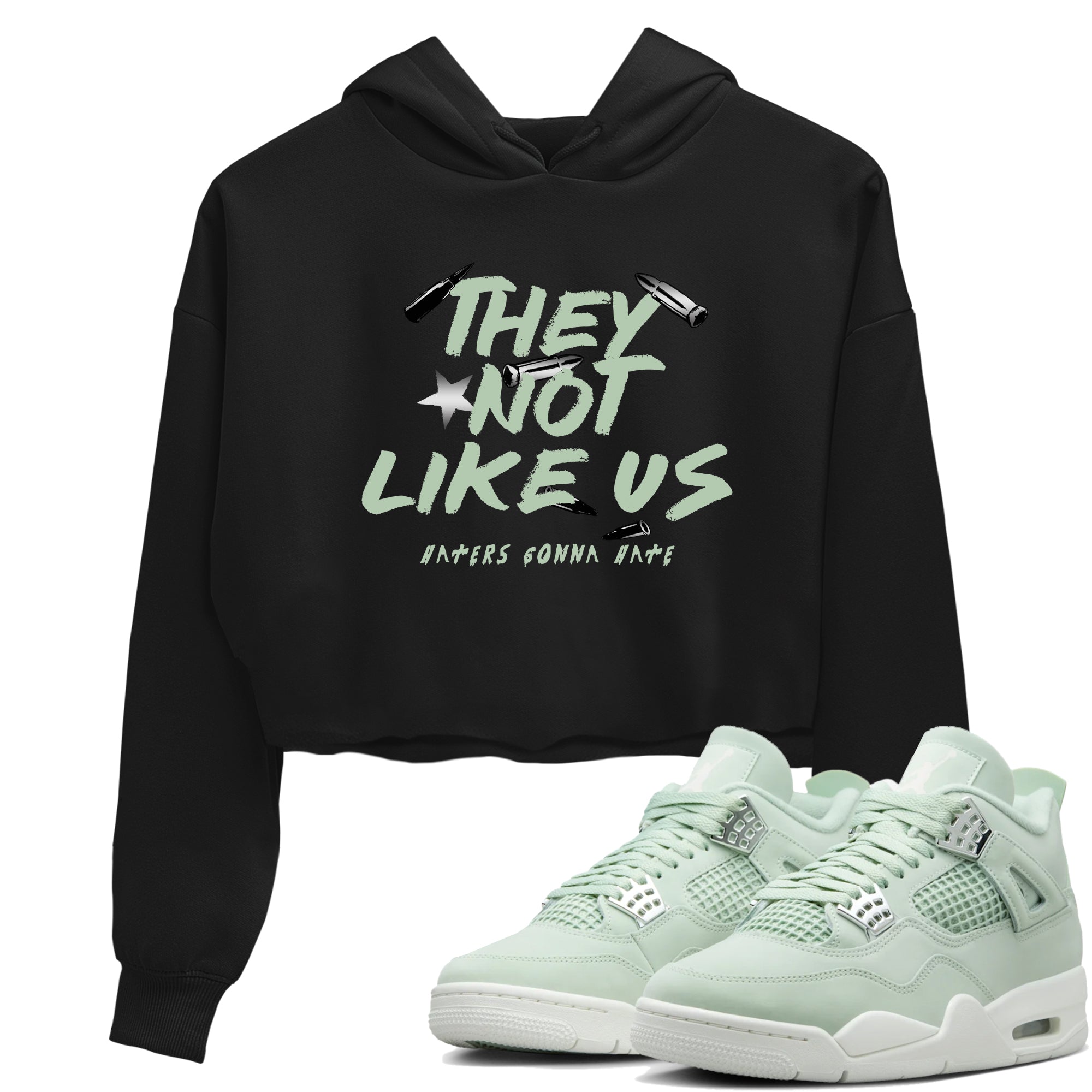 They Not Like Us snkmatch Women's Top - Air Jordan 4 Abundance