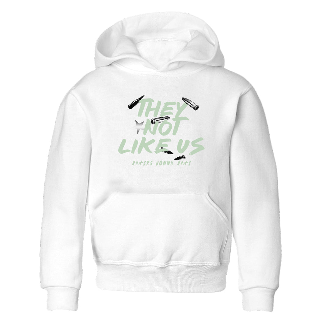 They Not Like Us snkmatch Tees Kids - Air Jordan 4 Abundance