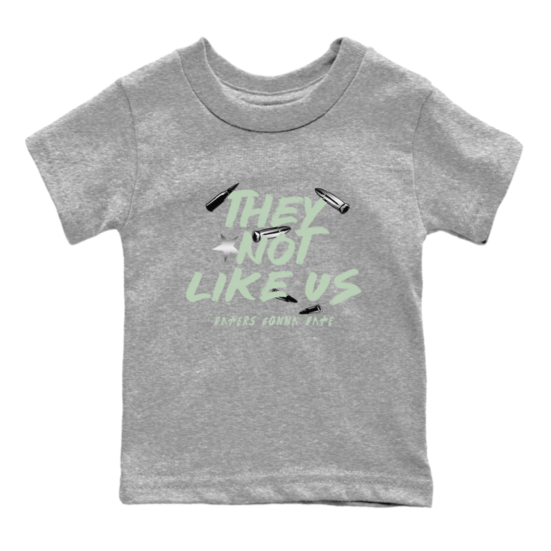 They Not Like Us snkmatch Tees Kids - Air Jordan 4 Abundance