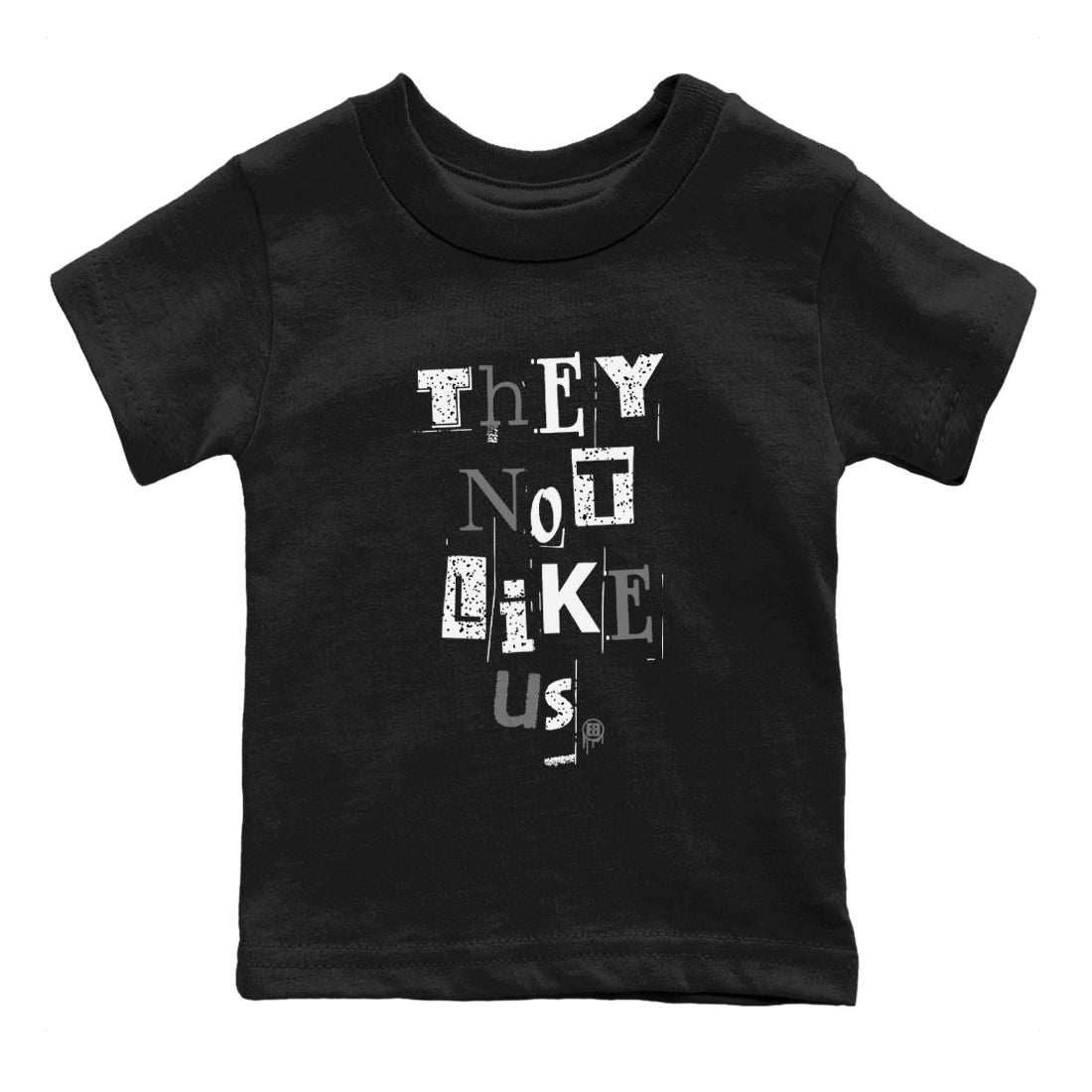 Vintage They Not Like Us snkmatch Tees Kids - Air Jordan 4 Fear