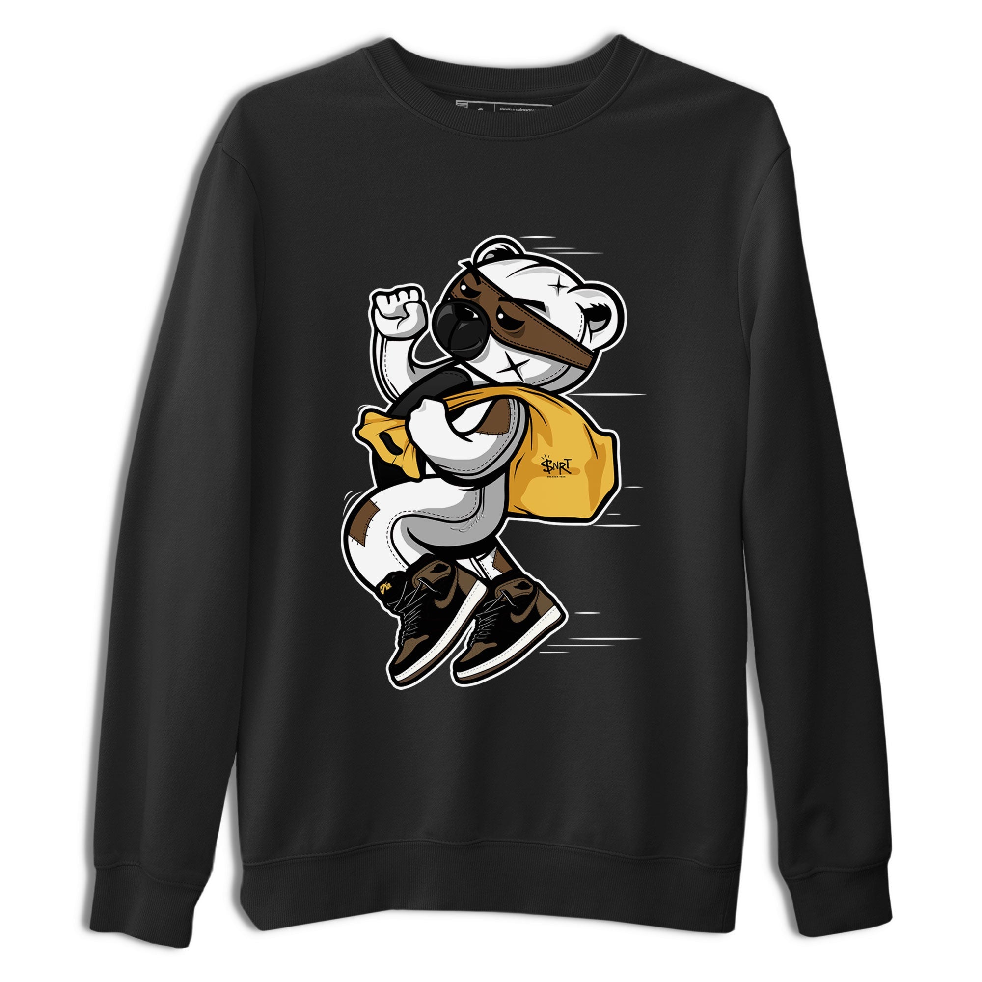 Thief Bear snkmatch Tee - Air Jordan 1 Palomino
