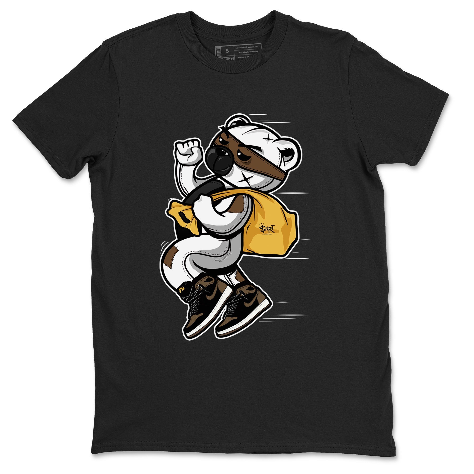 Thief Bear snkmatch Tee - Air Jordan 1 Palomino
