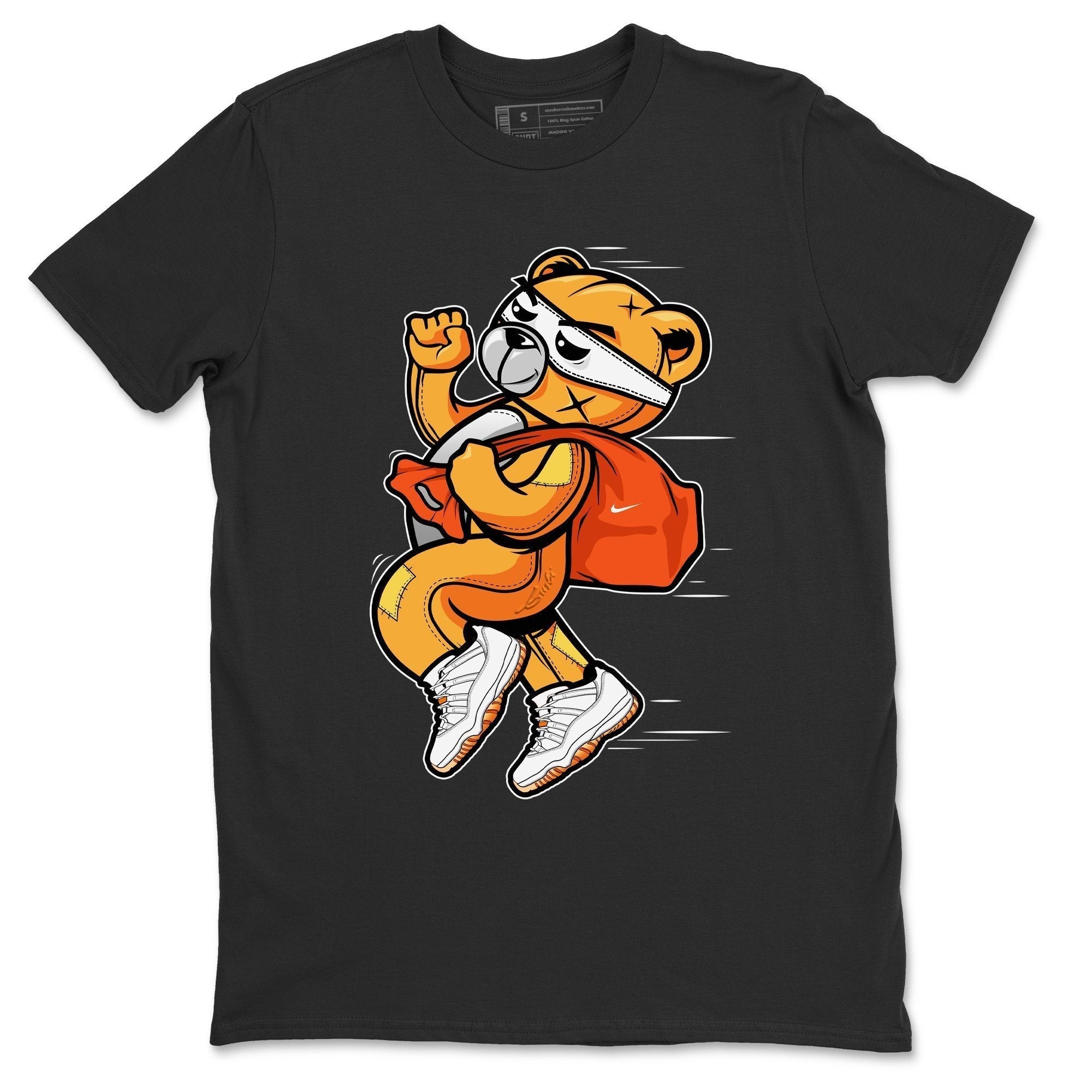 Thief Bear Unisex Tops - Air Jordan 11 Citrus