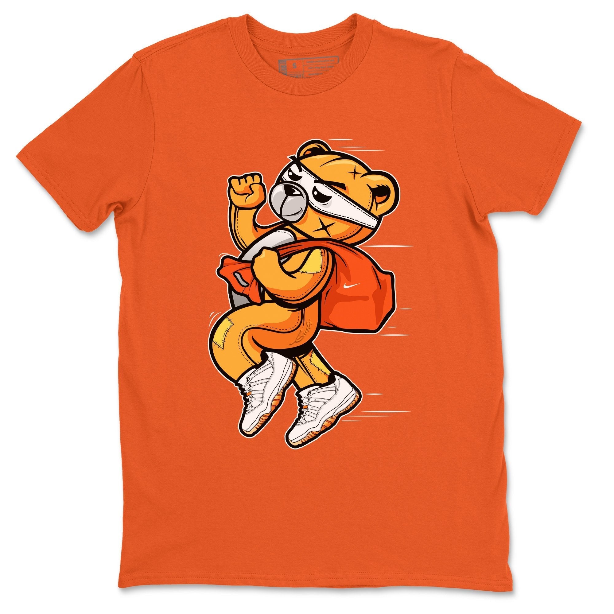 Thief Bear Unisex Tops - Air Jordan 11 Citrus