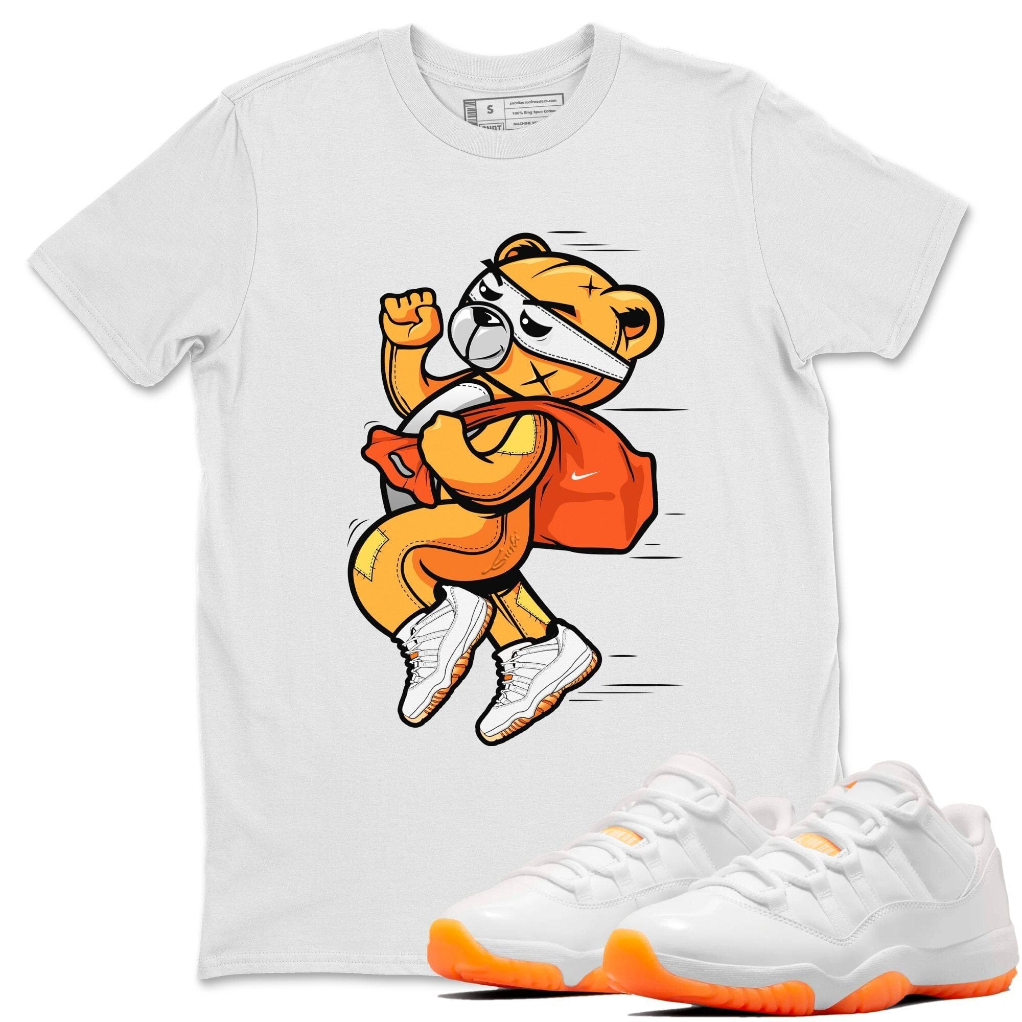 Thief Bear Unisex Tops - Air Jordan 11 Citrus