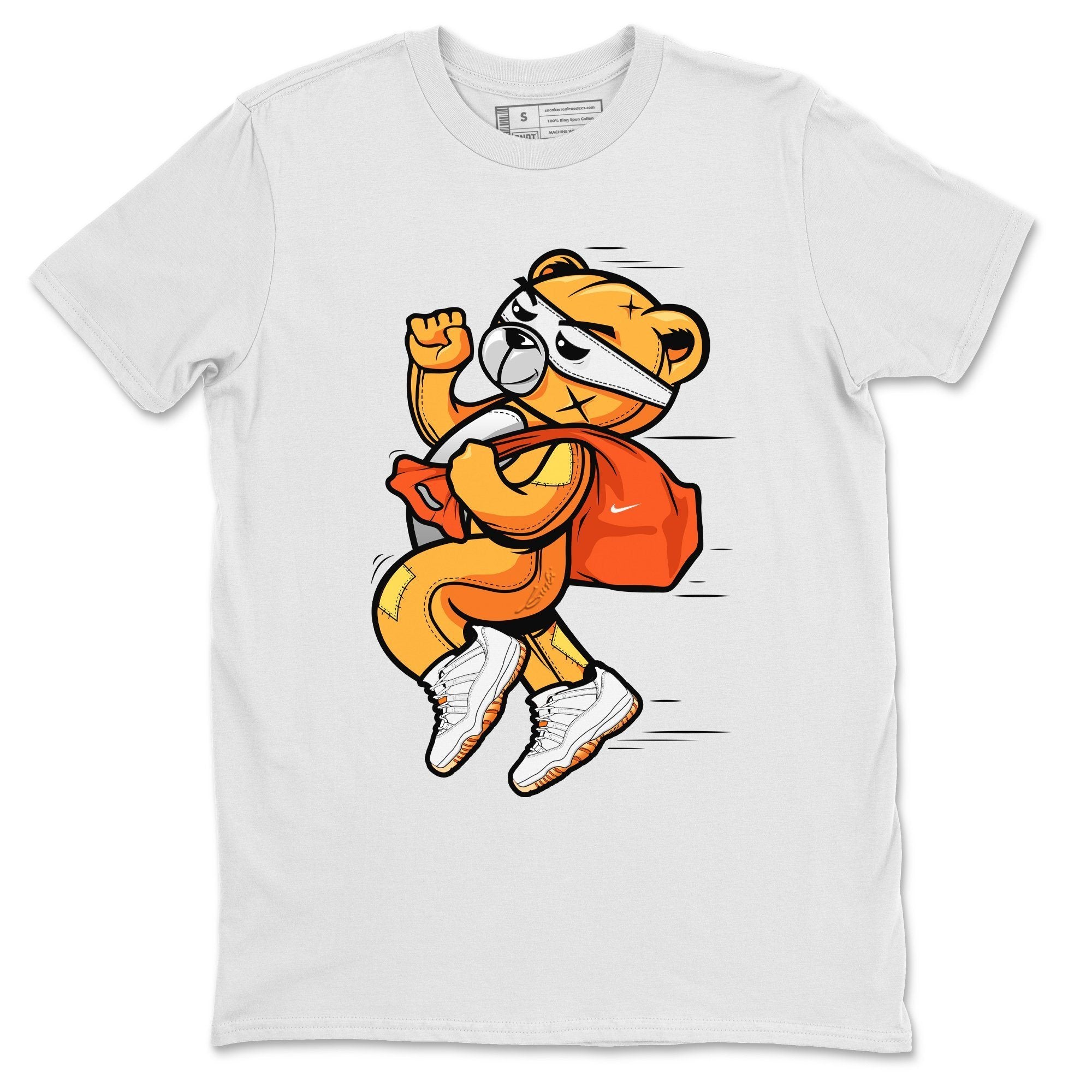 Thief Bear Unisex Tops - Air Jordan 11 Citrus