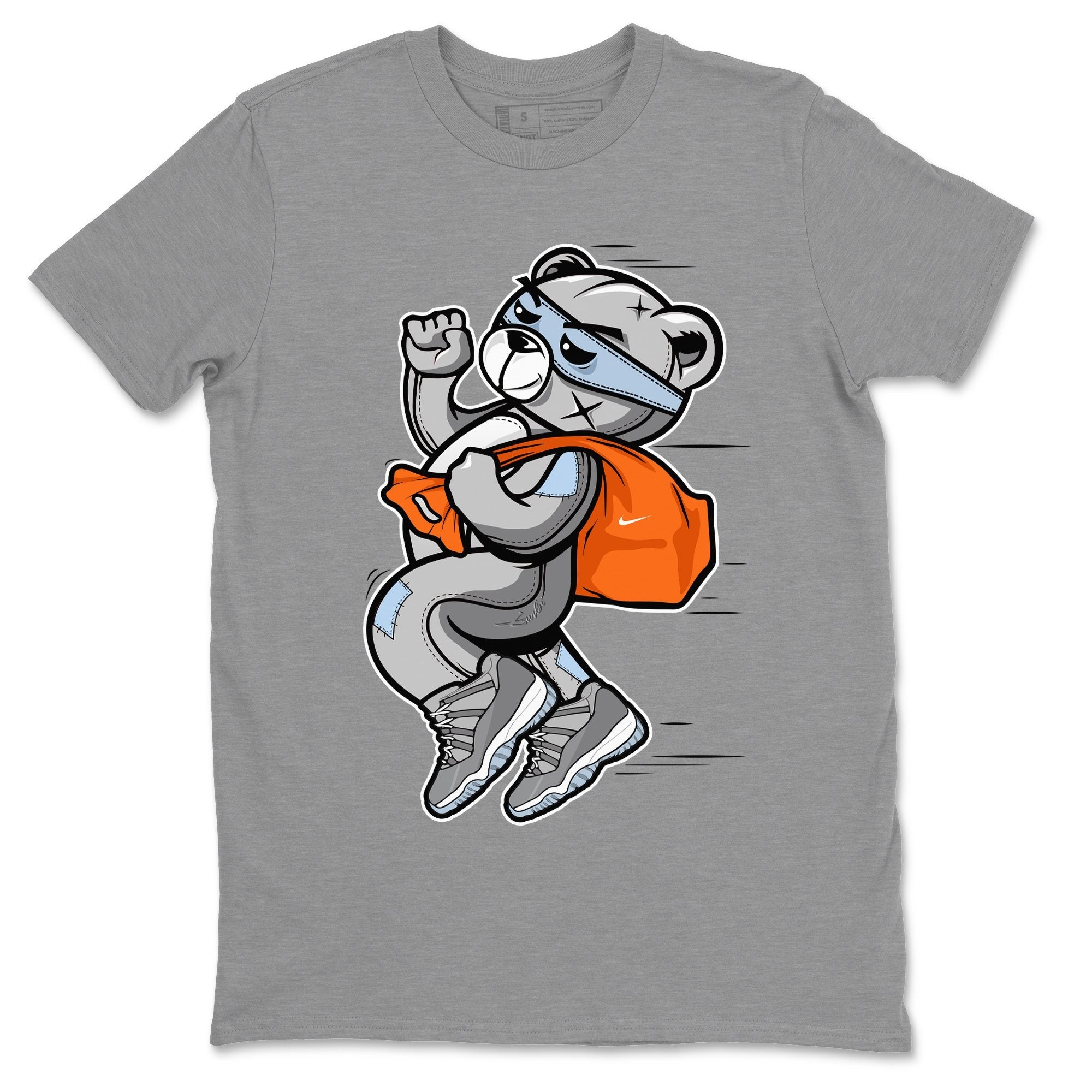 Thief Bear Unisex Tops - Air Jordan 11 Cool Grey