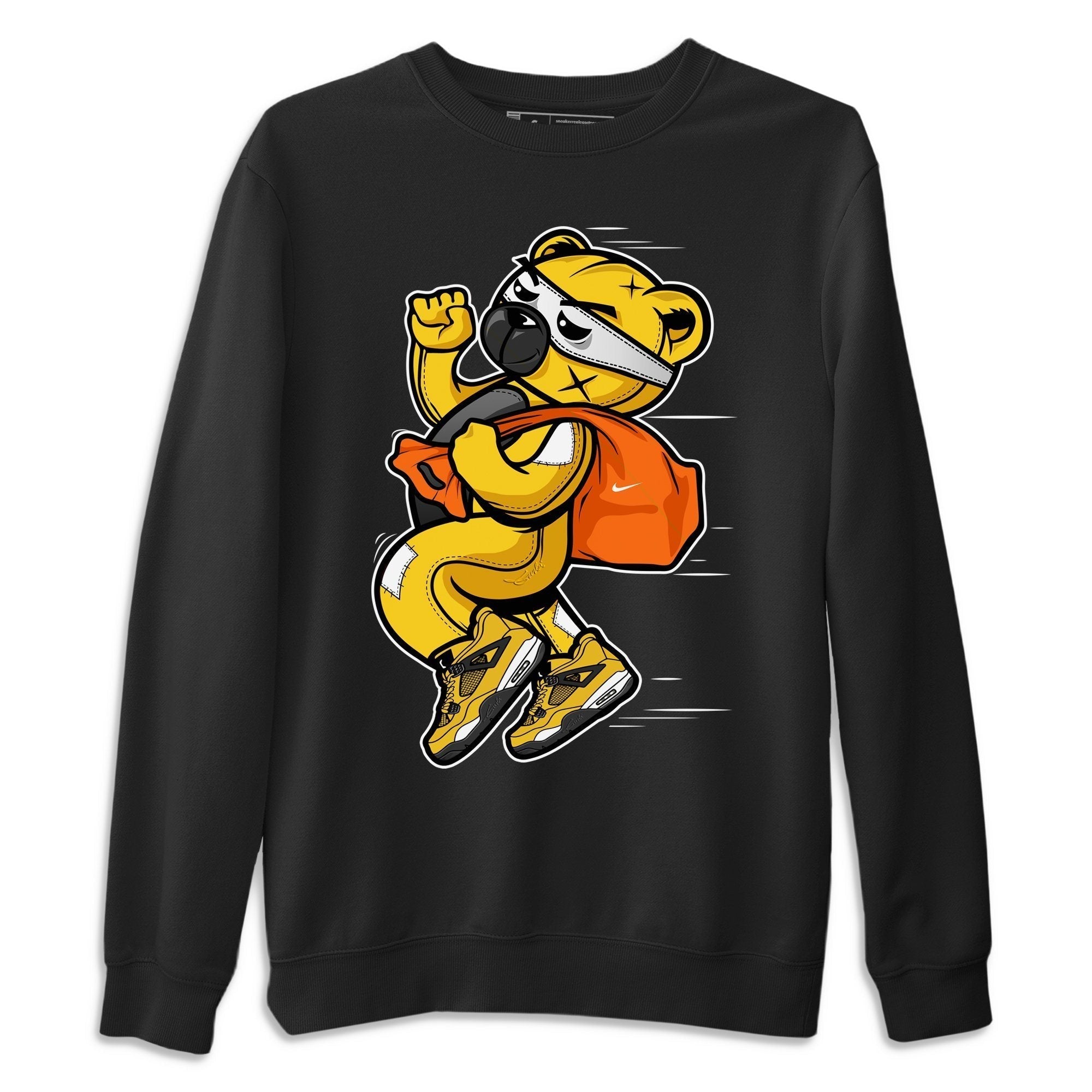 Thief Bear Unisex Tops - Air Jordan 4 Lightning