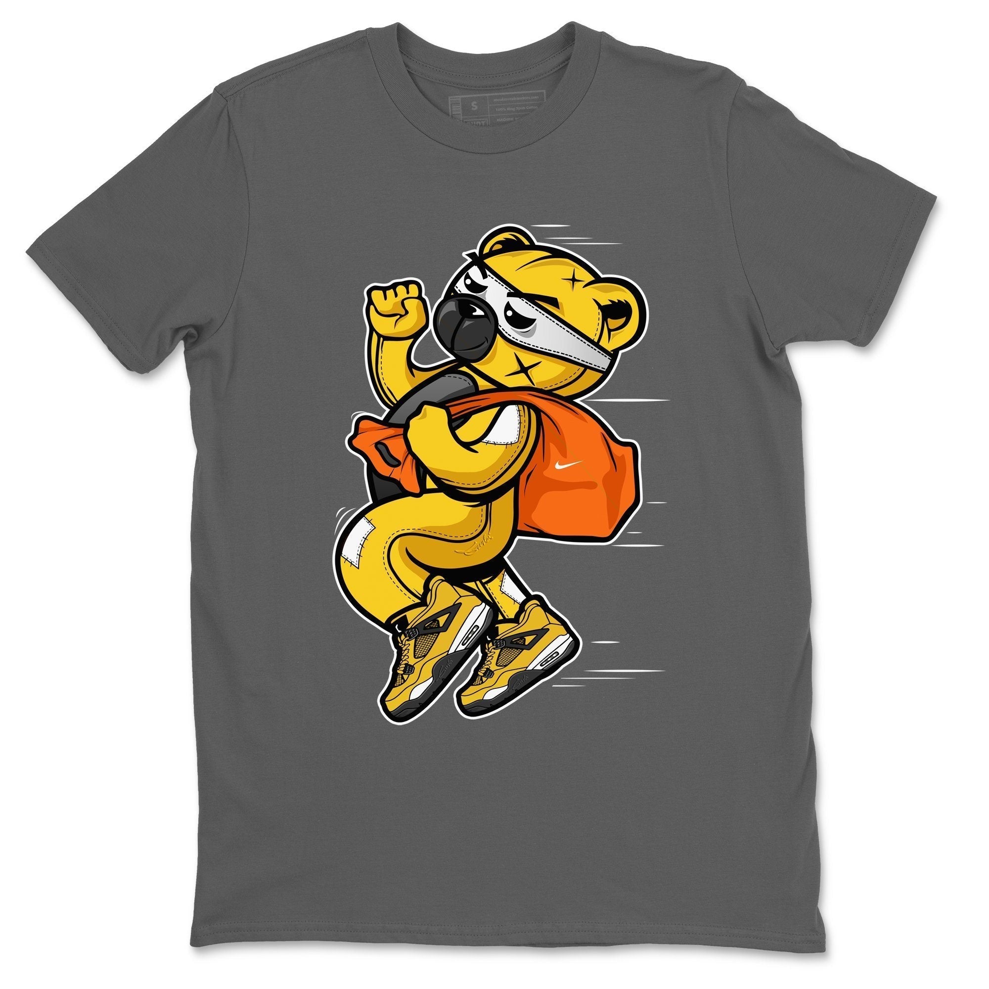 Thief Bear Unisex Tops - Air Jordan 4 Lightning
