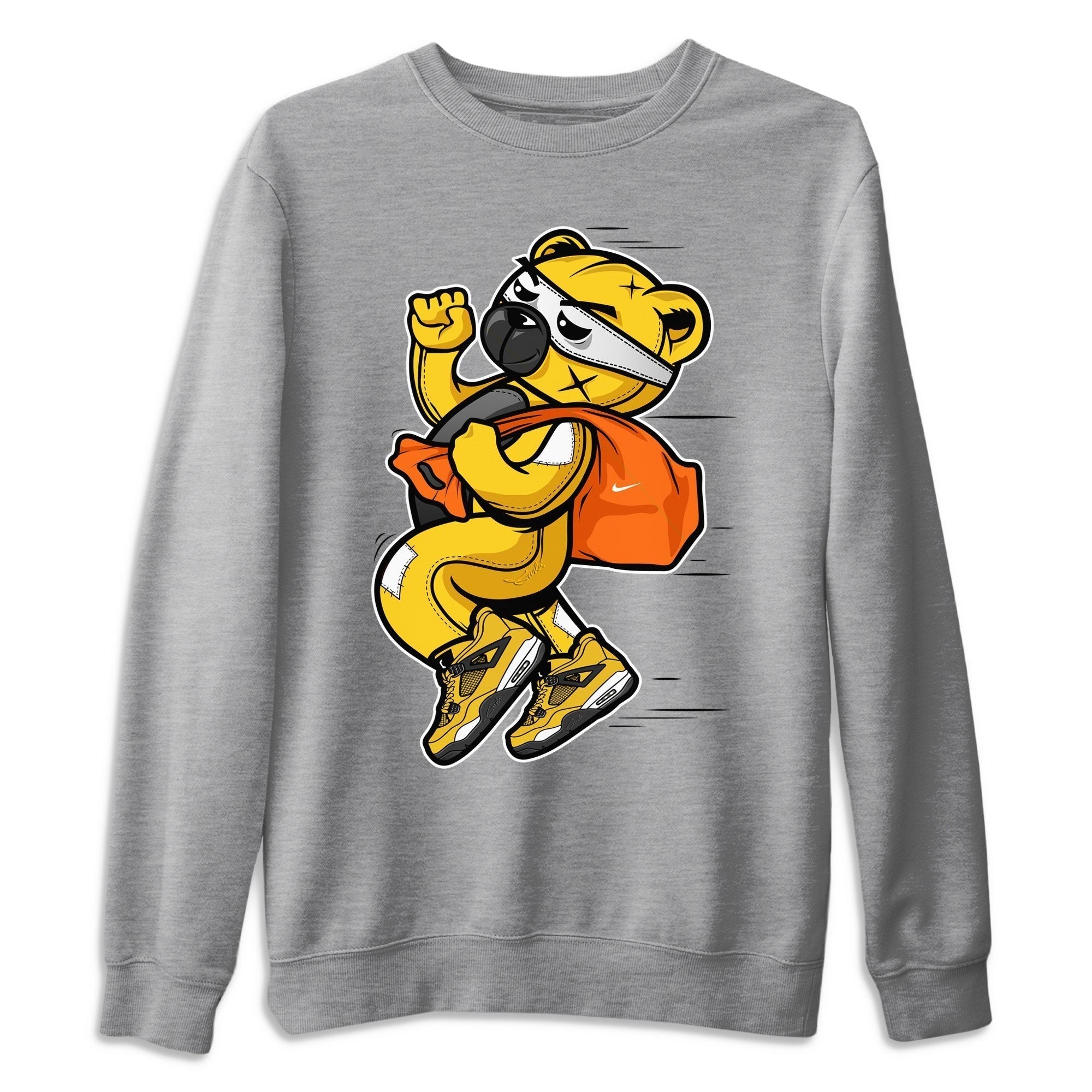 Thief Bear Unisex Tops - Air Jordan 4 Lightning