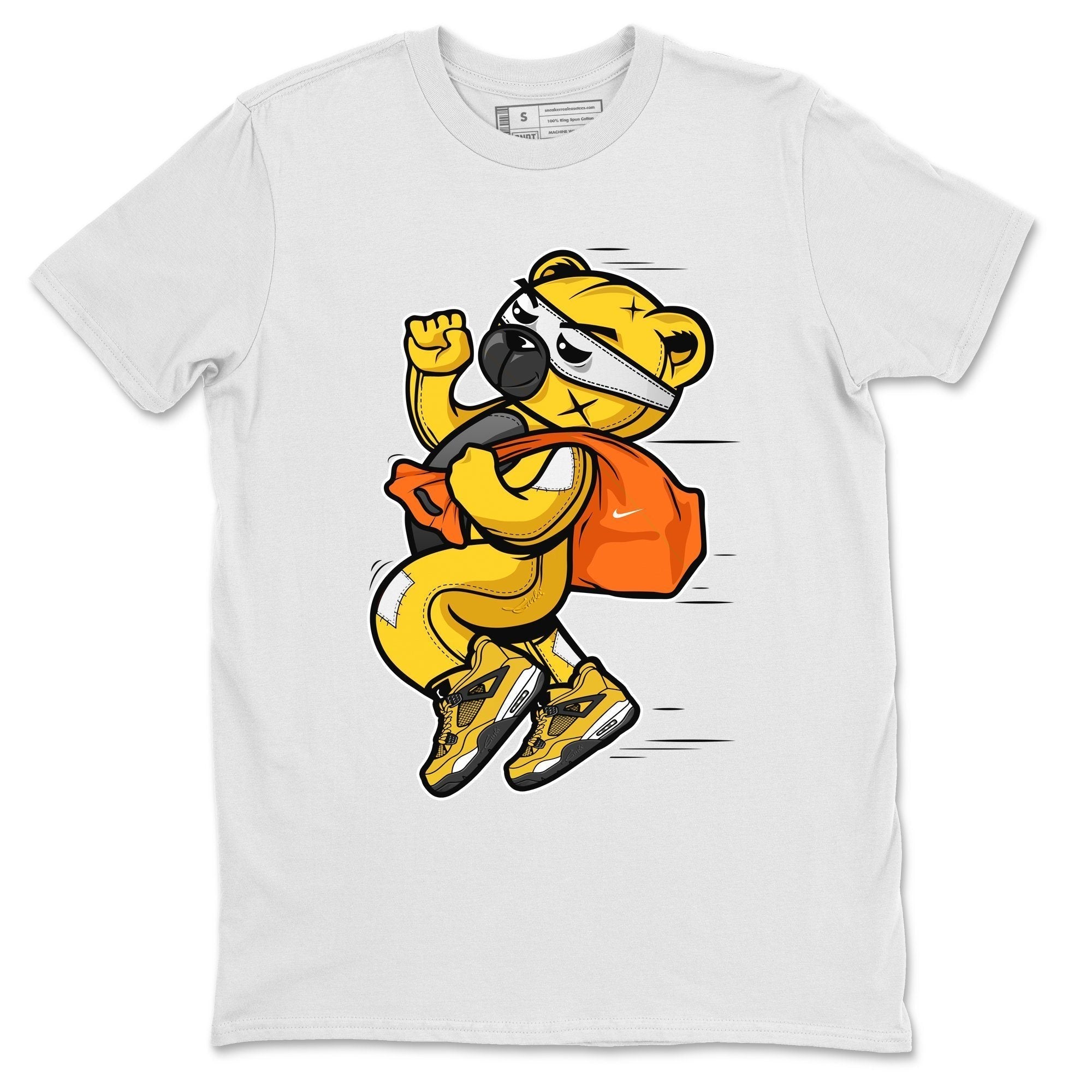 Thief Bear Unisex Tops - Air Jordan 4 Lightning