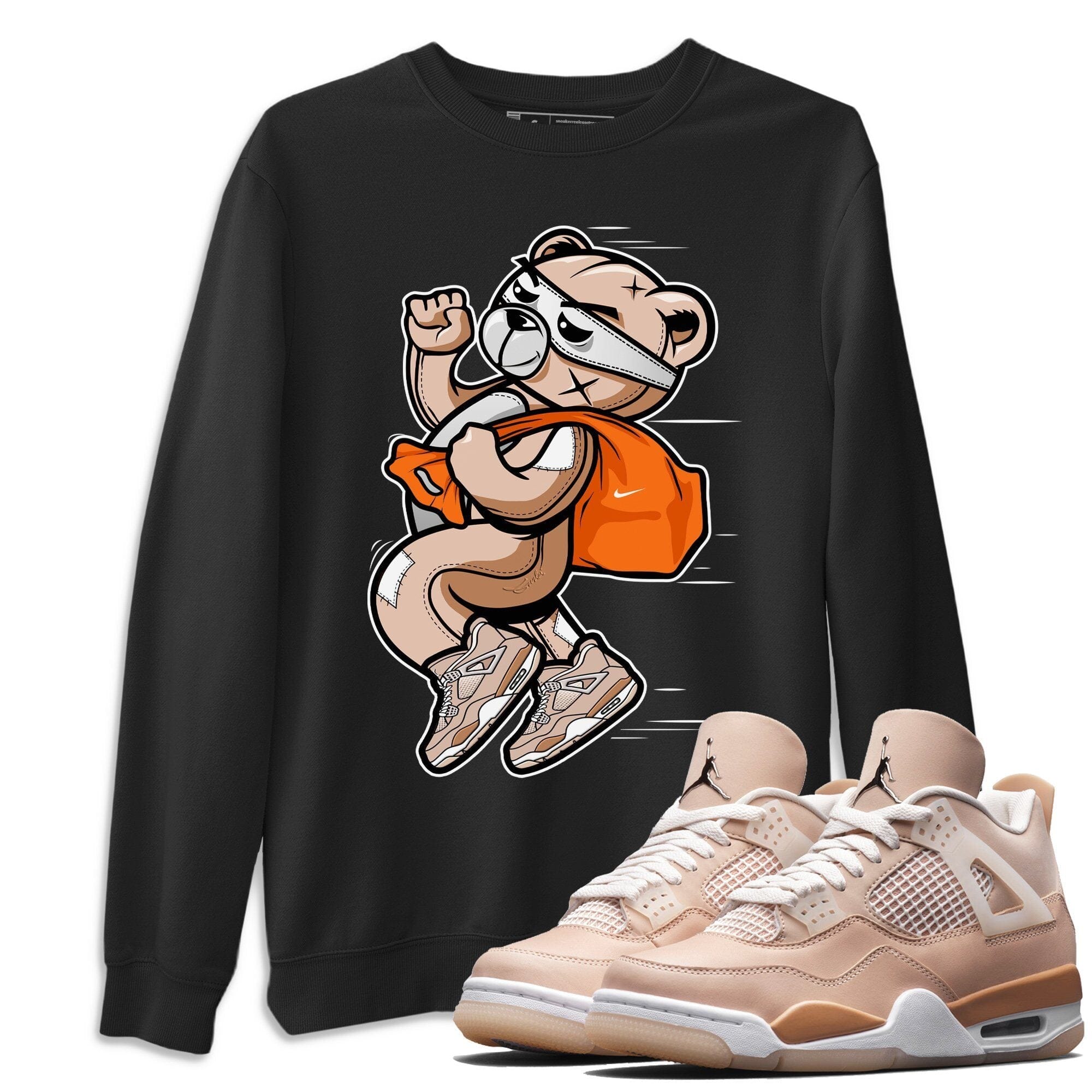 Thief Bear Unisex Tops - Air Jordan 4 Shimmer